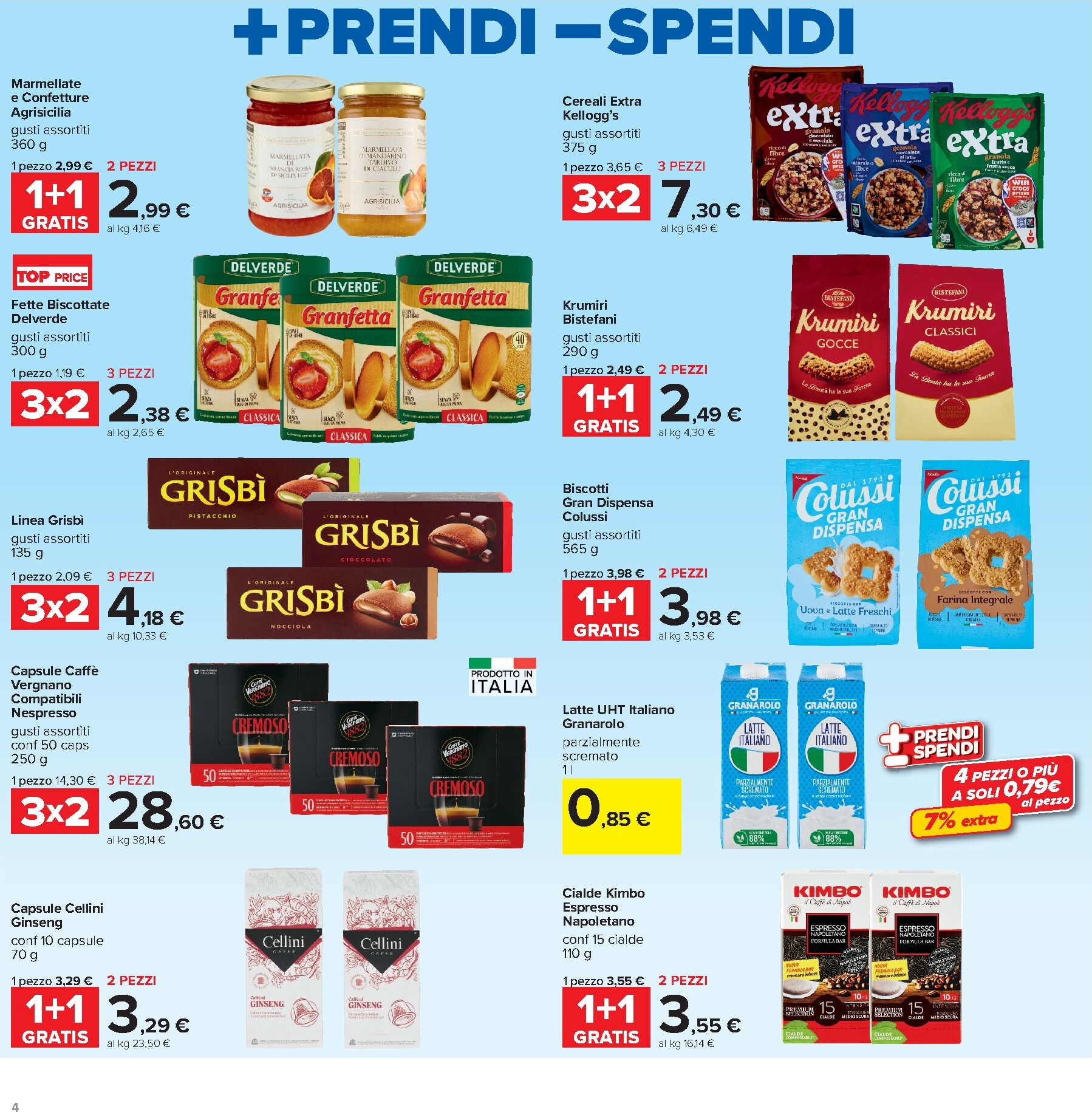 carrefour - Volantino Carrefour - Piu prendi meno spendi per la prossima settimana dal lunedì 13/07/2026 al giovedì 23/07/2026 - page: 4