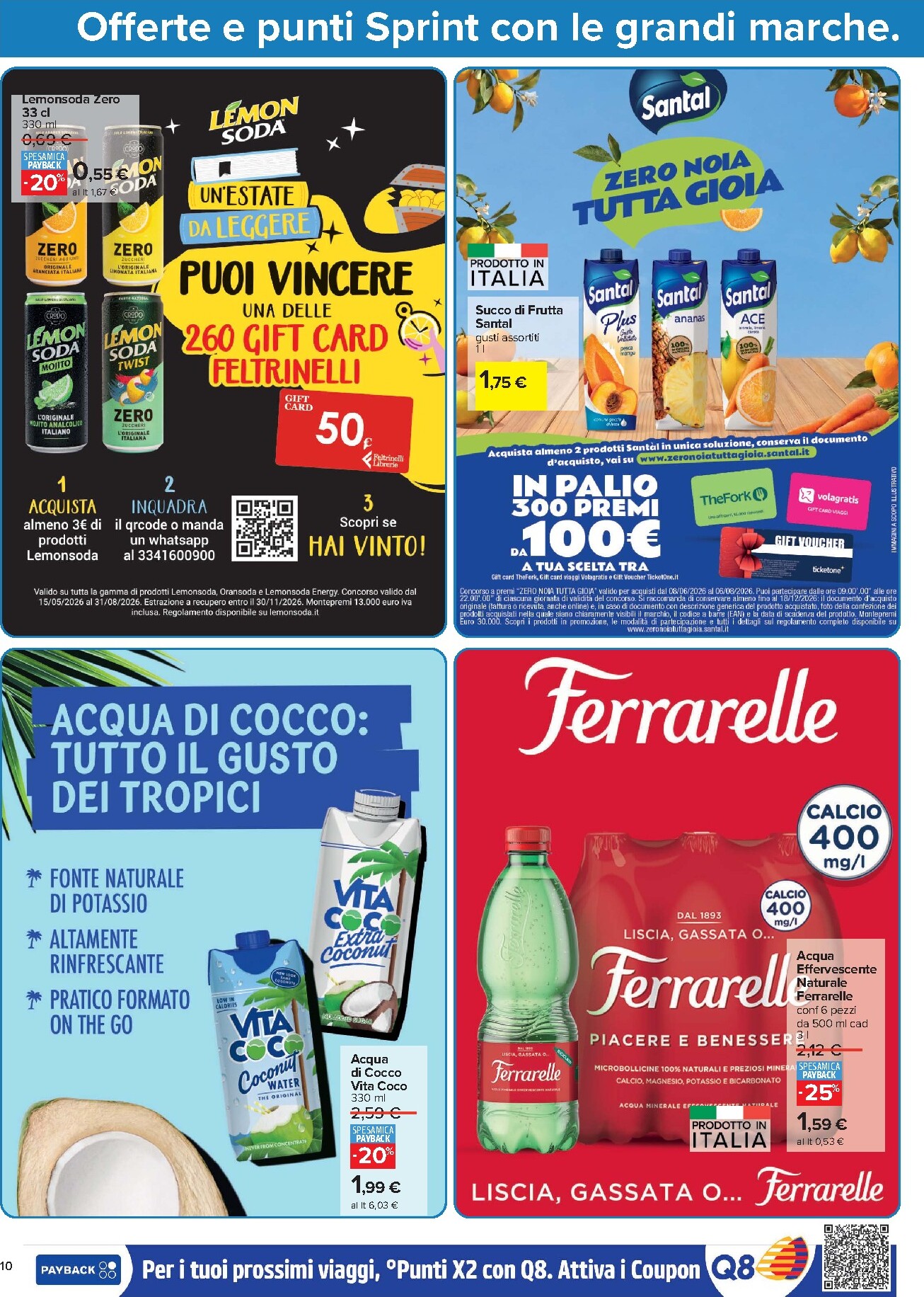 carrefour - Volantino Carrefour - Punti Sprint Payback per la prossima settimana dal lunedì 13/07/2026 al giovedì 23/07/2026 - page: 10