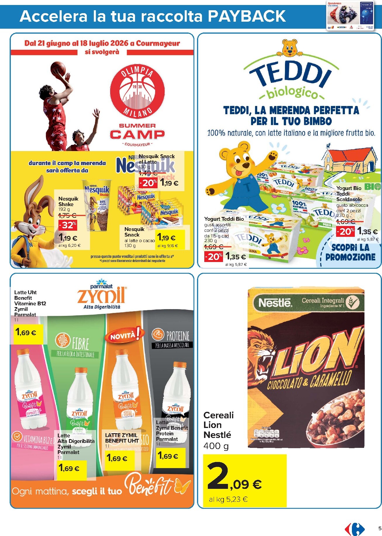 carrefour - Volantino Carrefour - Punti Sprint Payback per la prossima settimana dal lunedì 13/07/2026 al giovedì 23/07/2026 - page: 5