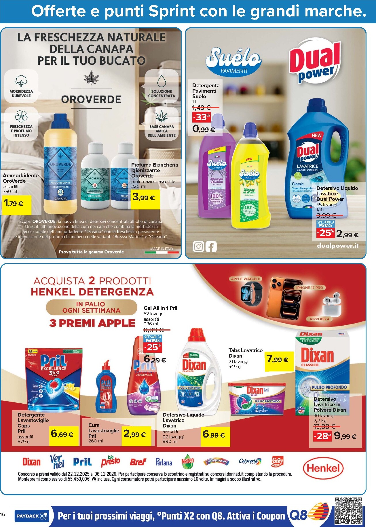 carrefour - Volantino Carrefour - Punti Sprint Payback per la prossima settimana dal lunedì 13/07/2026 al giovedì 23/07/2026 - page: 16