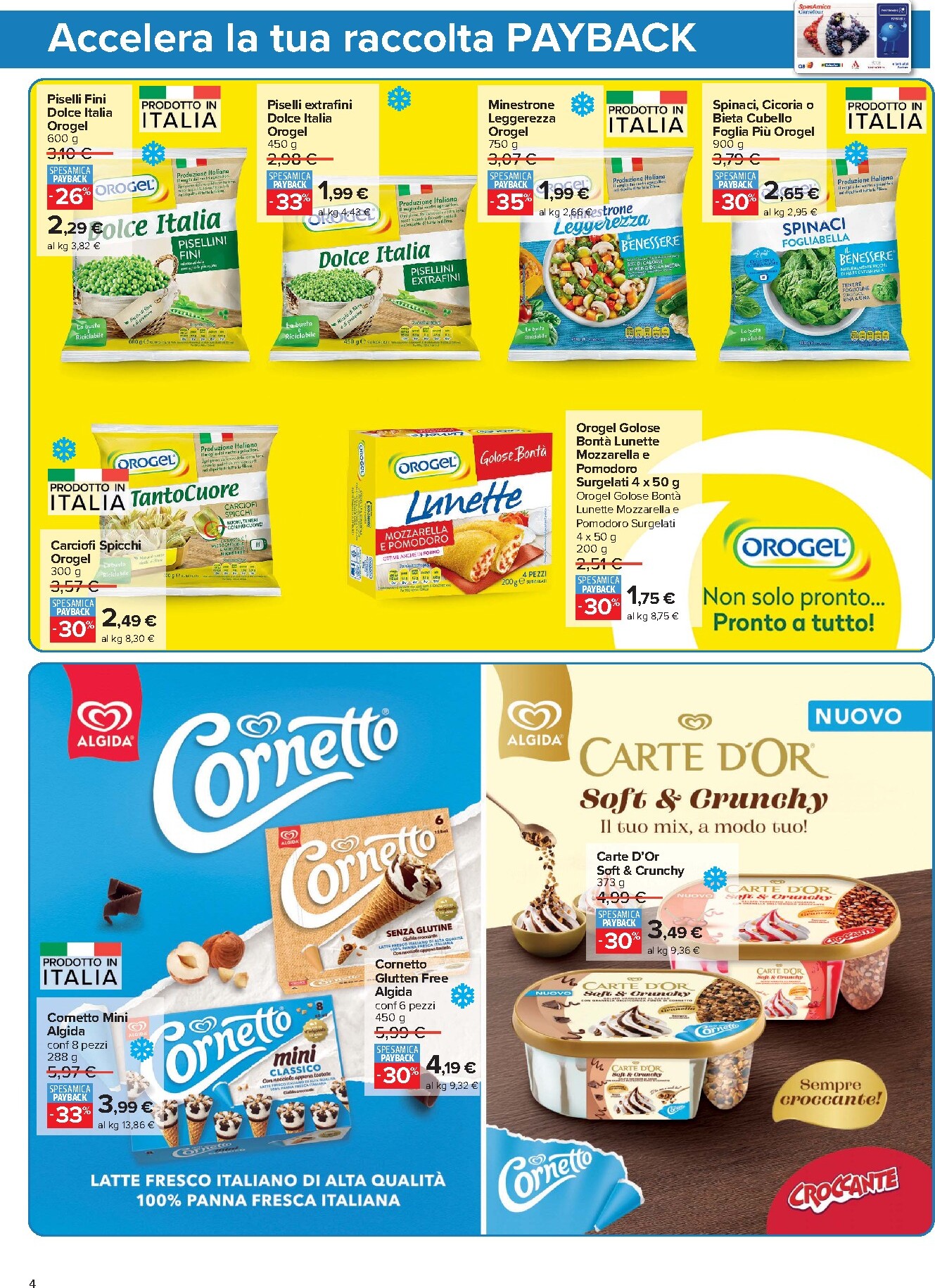 carrefour - Volantino Carrefour - Punti Sprint Payback per la prossima settimana dal venerdì 24/07/2026 al mercoledì 05/08/2026 - page: 4