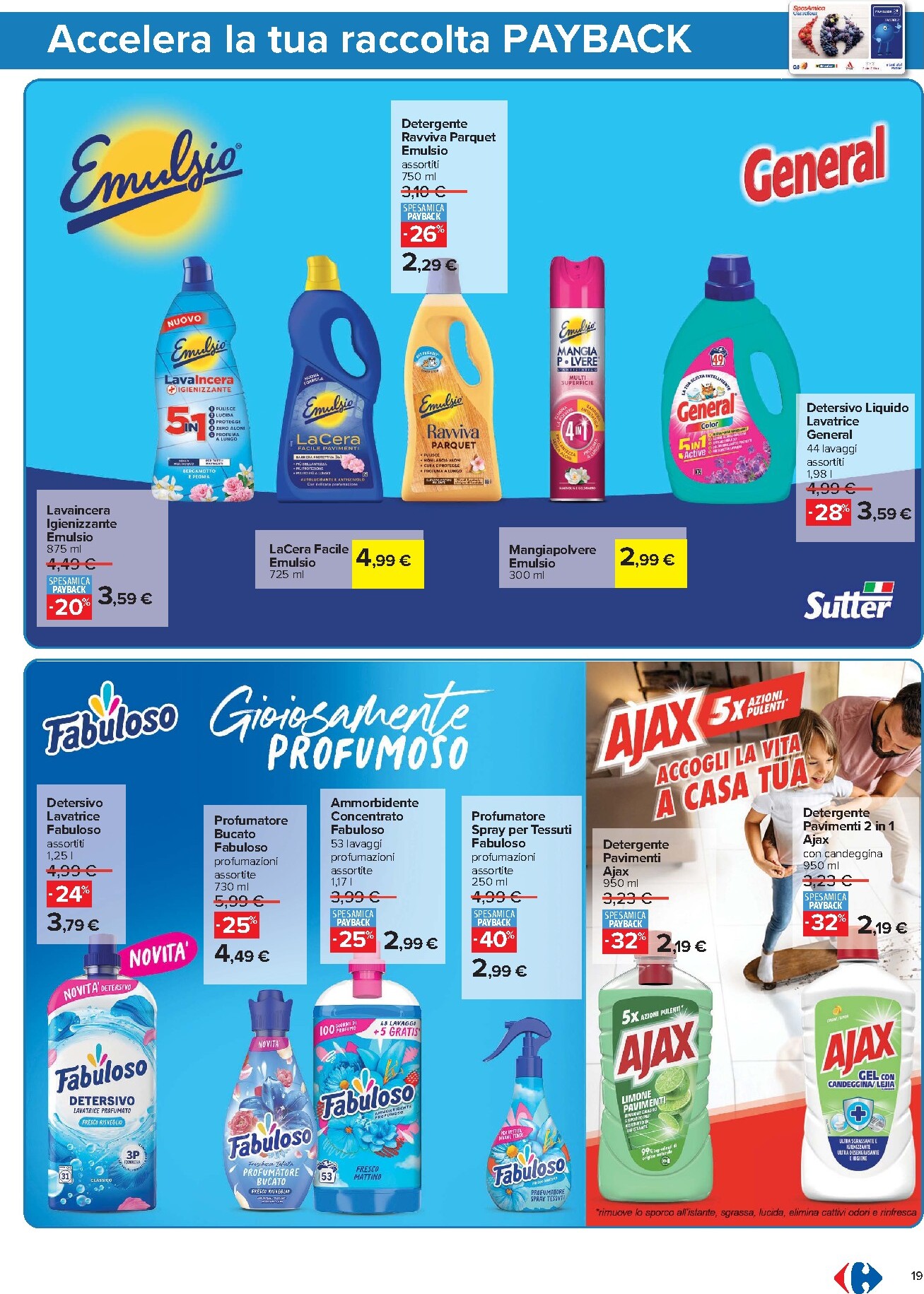 carrefour - Volantino Carrefour - Punti Sprint Payback per la prossima settimana dal venerdì 24/07/2026 al mercoledì 05/08/2026 - page: 19