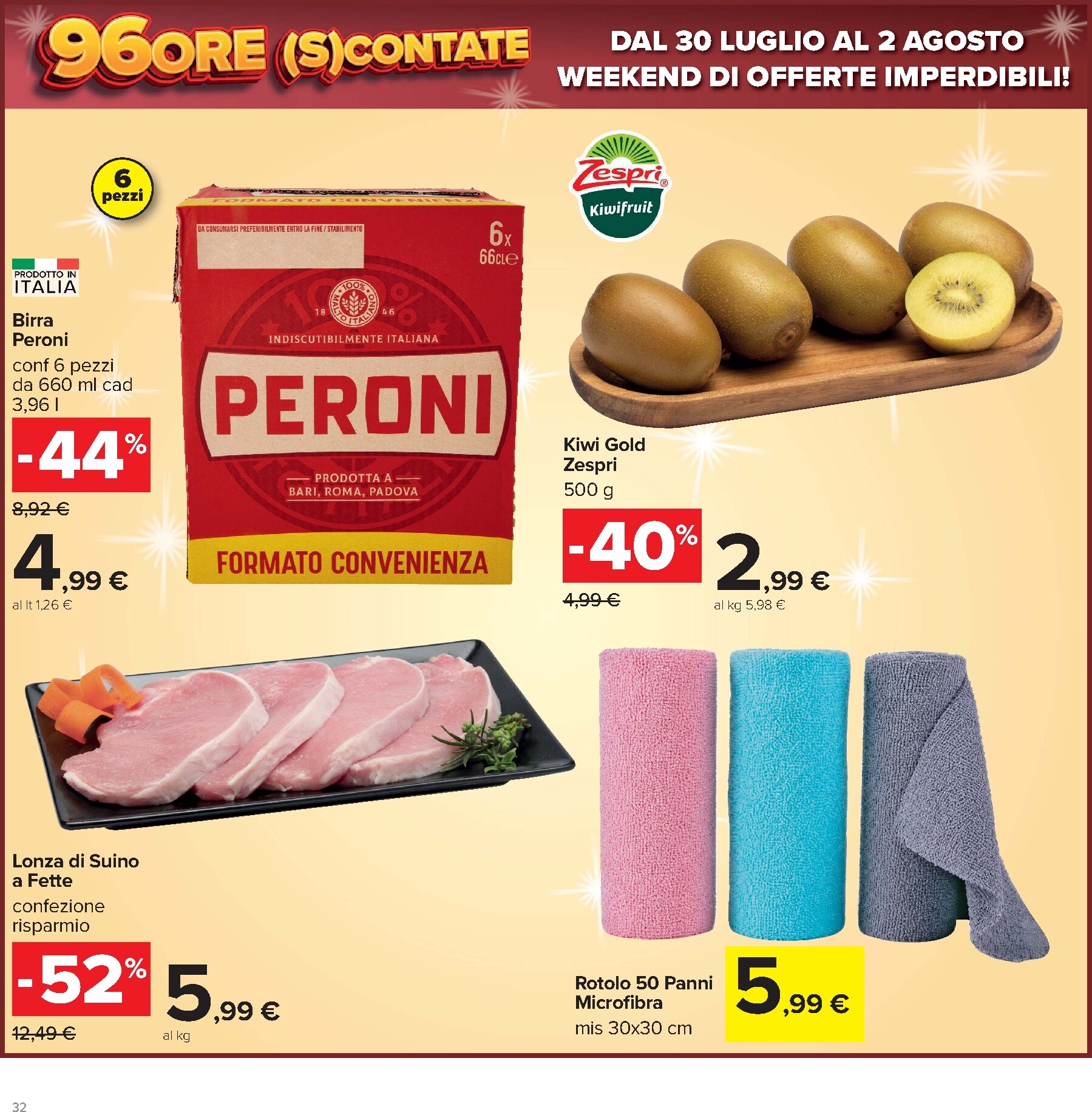 carrefour - Volantino Carrefour - Sconti Fino al 50% per la prossima settimana dal venerdì 24/07/2026 al mercoledì 05/08/2026 - page: 32