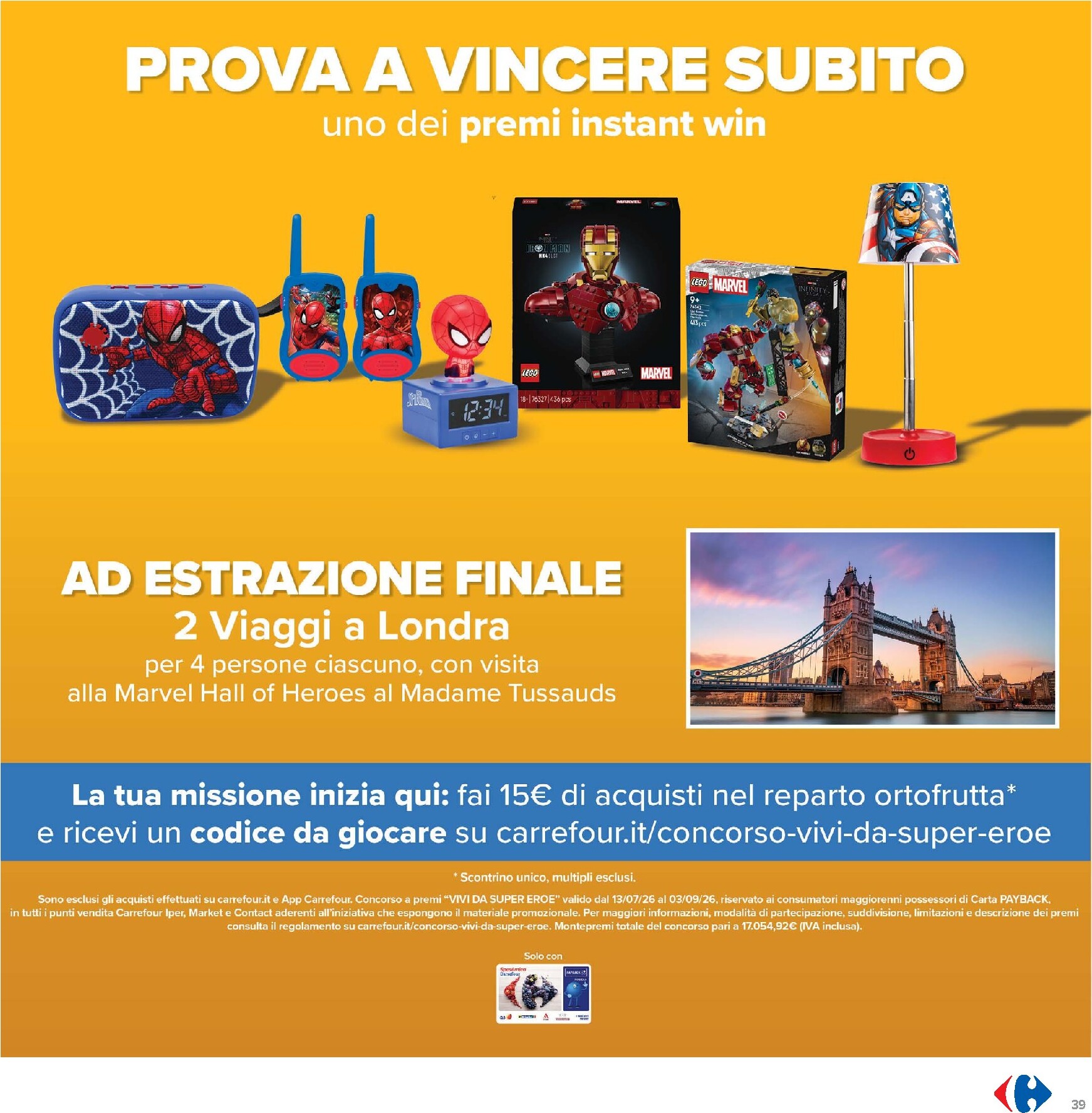 carrefour - Volantino Carrefour - Sconti Fino al 50% per la prossima settimana dal venerdì 24/07/2026 al mercoledì 05/08/2026 - page: 39