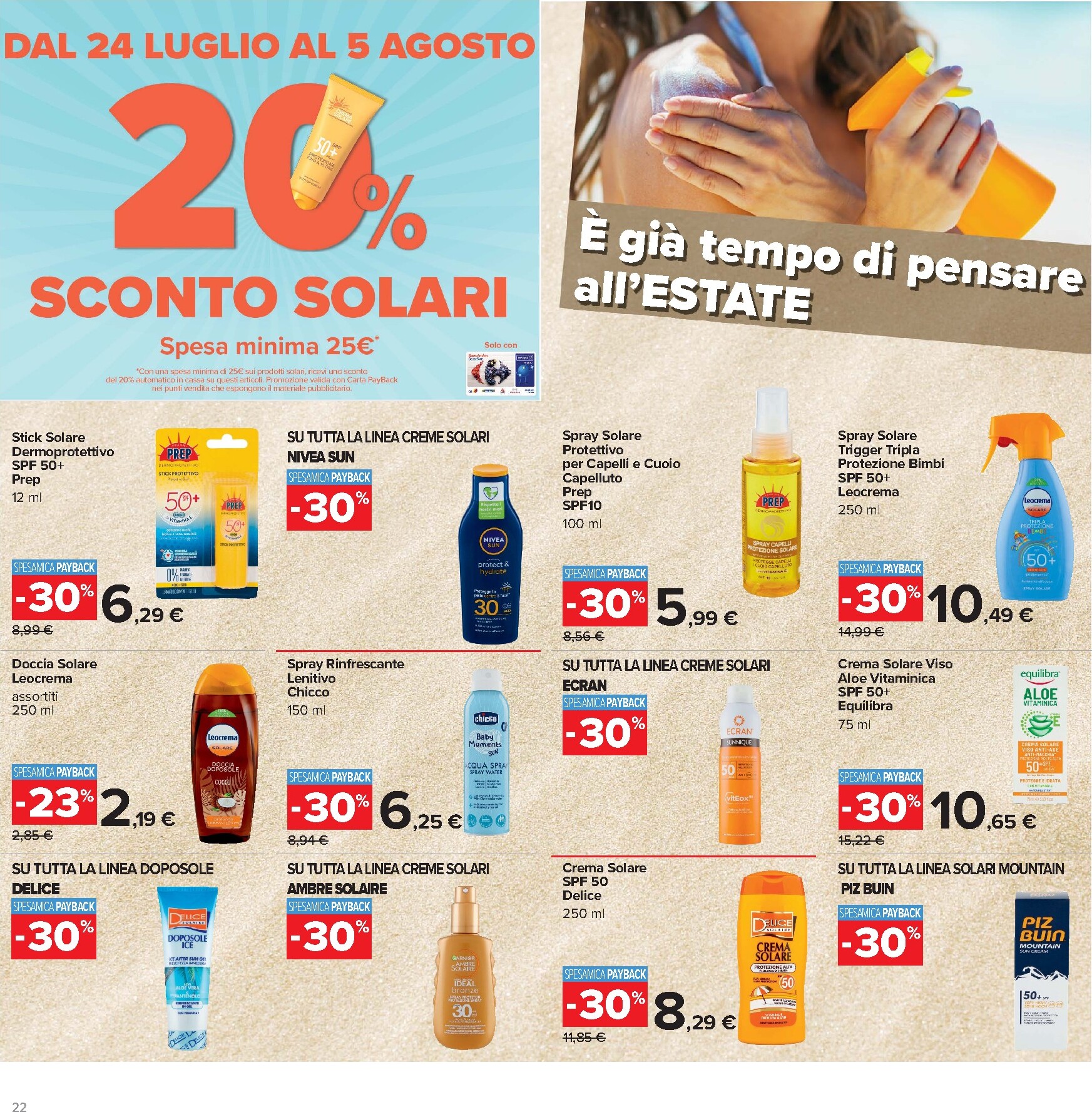 carrefour - Volantino Carrefour - Sconti Fino al 50% per la prossima settimana dal venerdì 24/07/2026 al mercoledì 05/08/2026 - page: 22