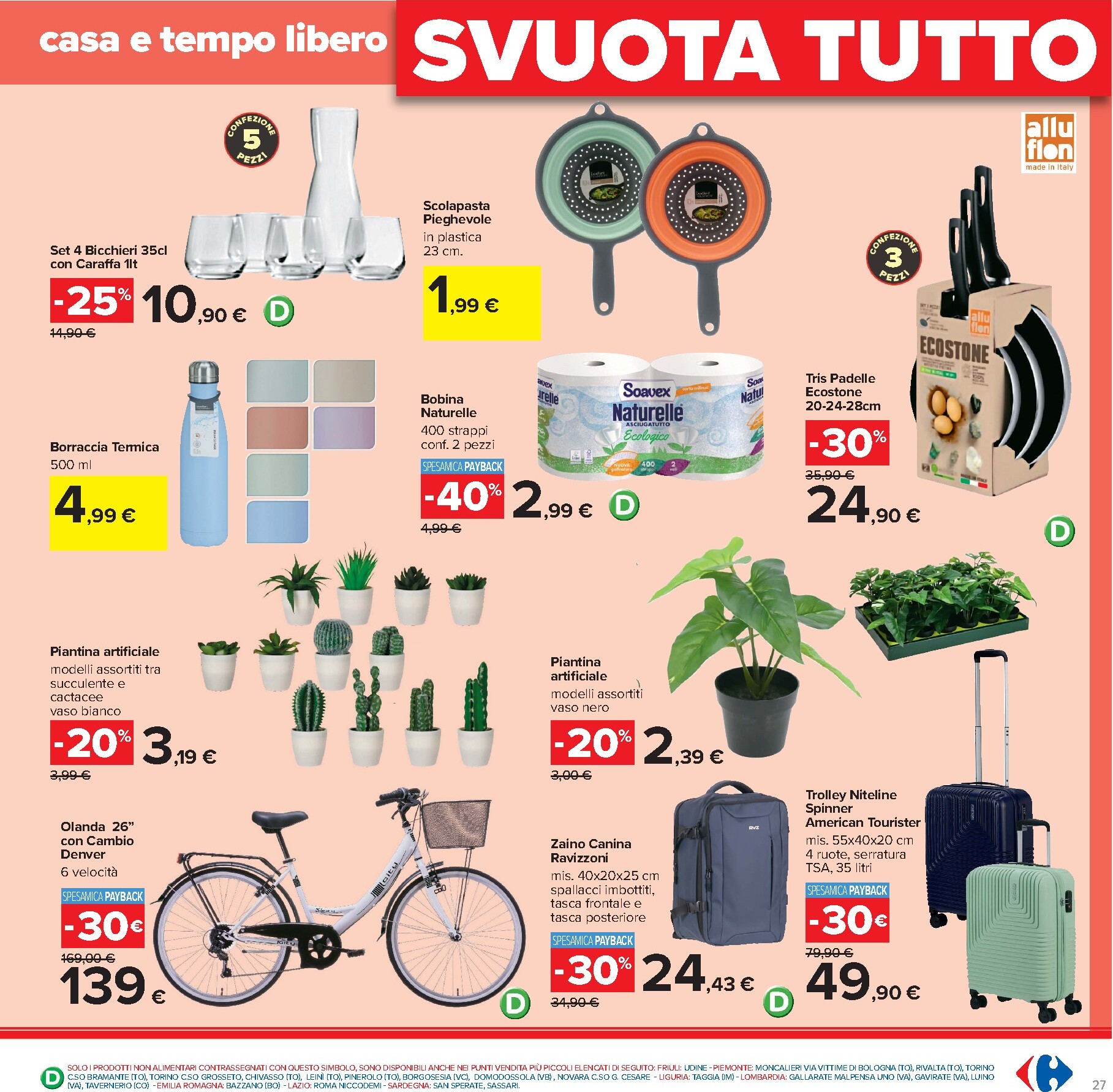 carrefour - Volantino Carrefour - Sconti Fino al 50% per la prossima settimana dal venerdì 24/07/2026 al mercoledì 05/08/2026 - page: 27