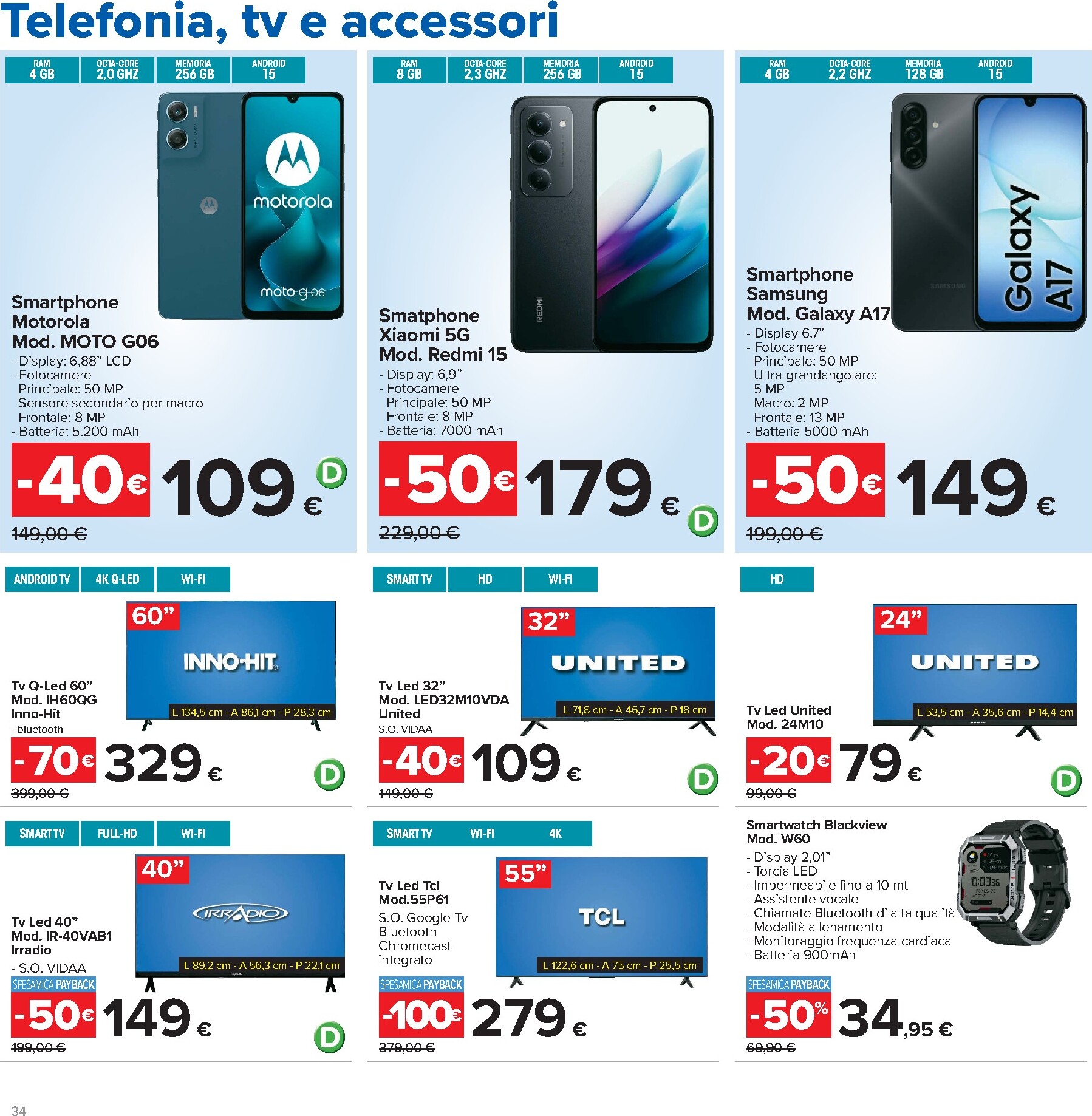 carrefour - Volantino Carrefour - Sconti Fino al 50% per la prossima settimana dal venerdì 24/07/2026 al mercoledì 05/08/2026 - page: 34