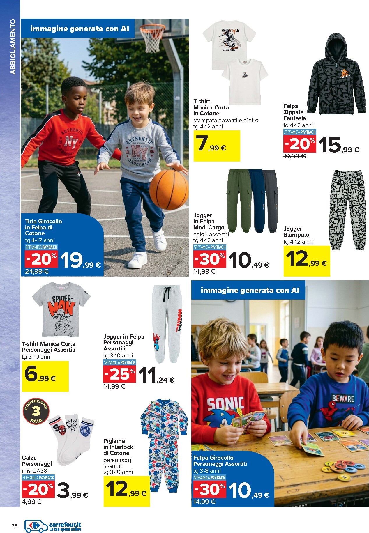 carrefour - Volantino attuale di Carrefour - Catalogo Scuola valido dal mercoledì 22/07/2026 al domenica 06/09/2026 - page: 28