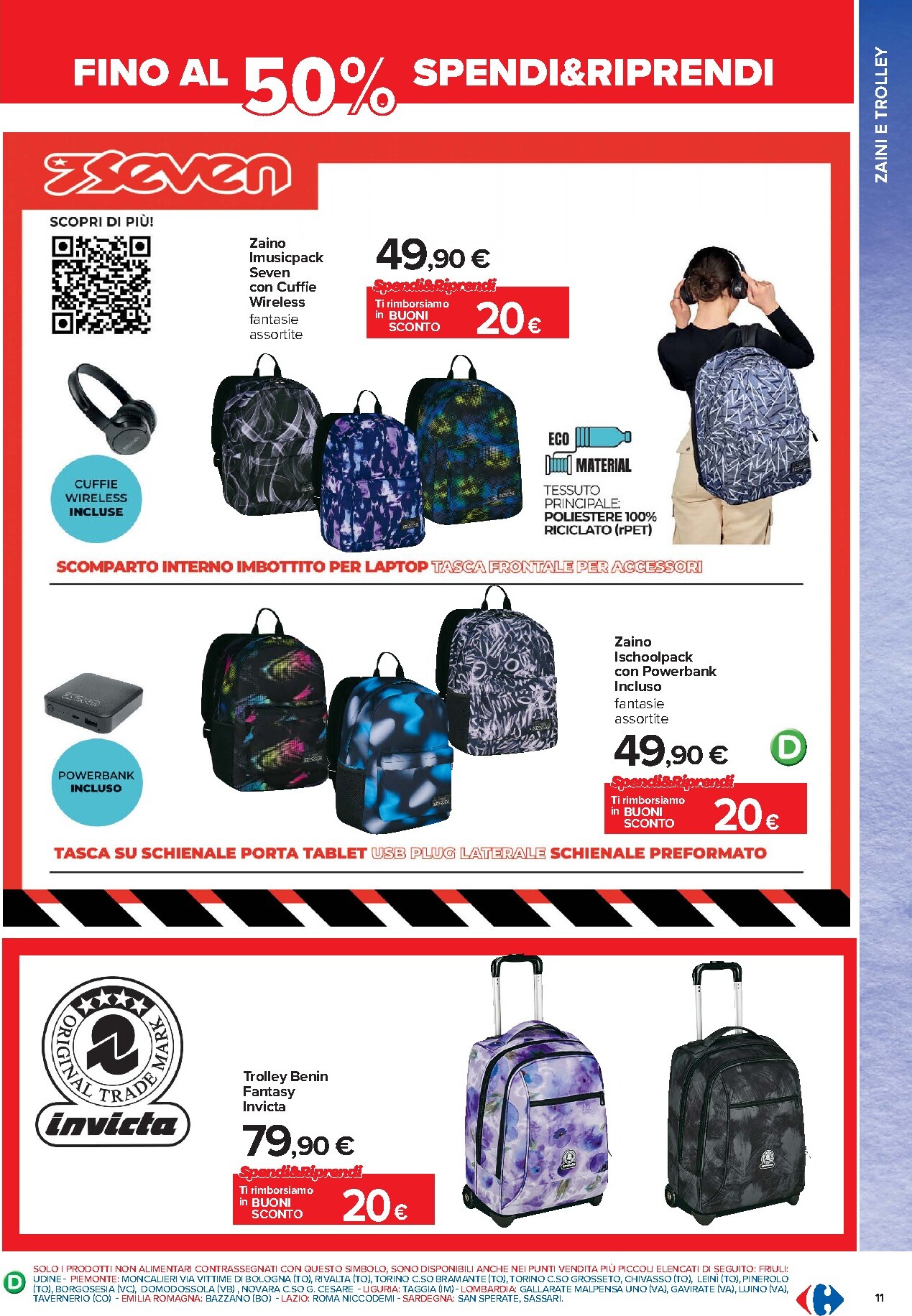 carrefour - Volantino attuale di Carrefour - Catalogo Scuola valido dal mercoledì 22/07/2026 al domenica 06/09/2026 - page: 11