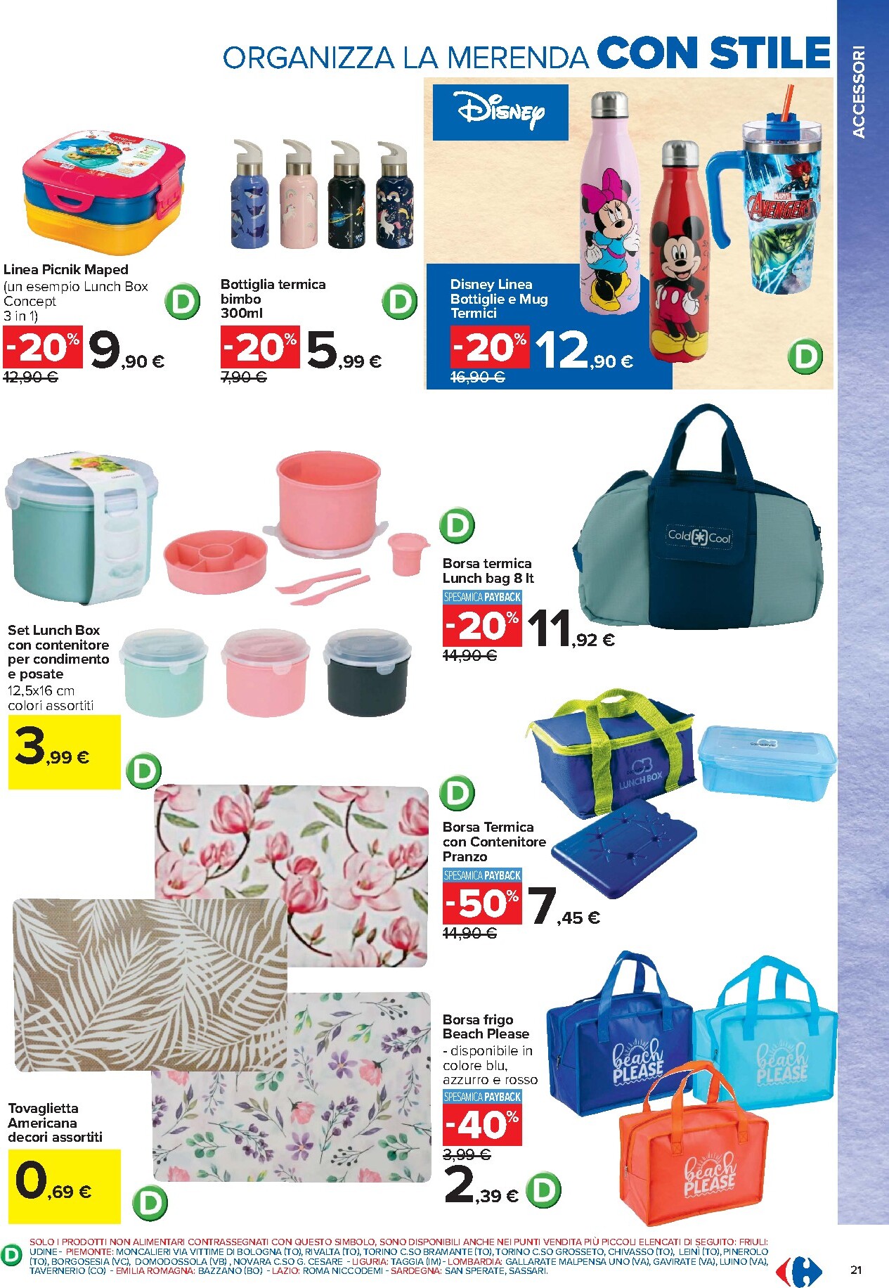 carrefour - Volantino attuale di Carrefour - Catalogo Scuola valido dal mercoledì 22/07/2026 al domenica 06/09/2026 - page: 21