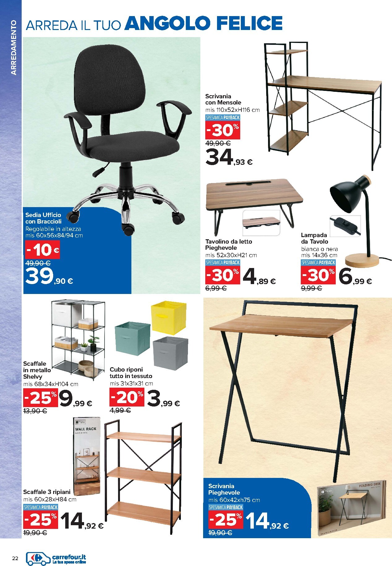 carrefour - Volantino attuale di Carrefour - Catalogo Scuola valido dal mercoledì 22/07/2026 al domenica 06/09/2026 - page: 22