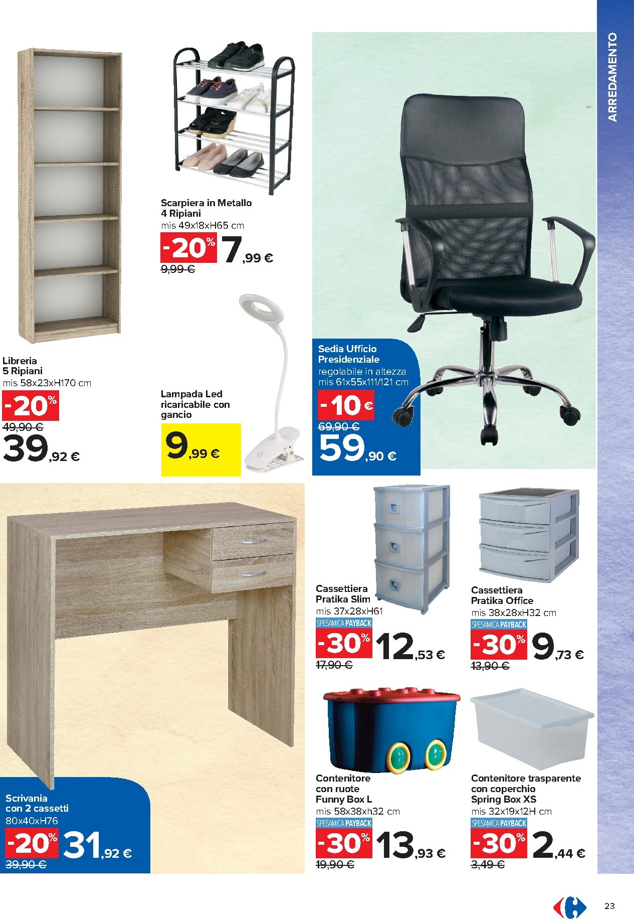 carrefour - Volantino attuale di Carrefour - Catalogo Scuola valido dal mercoledì 22/07/2026 al domenica 06/09/2026 - page: 23