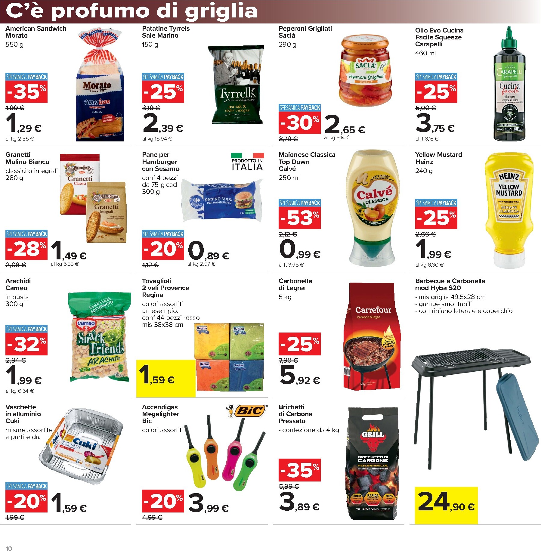 carrefour - Volantino futuro Carrefour - Prezzi Bollenti valido dal giovedì 06/08/2026 al mercoledì 19/08/2026 - page: 10