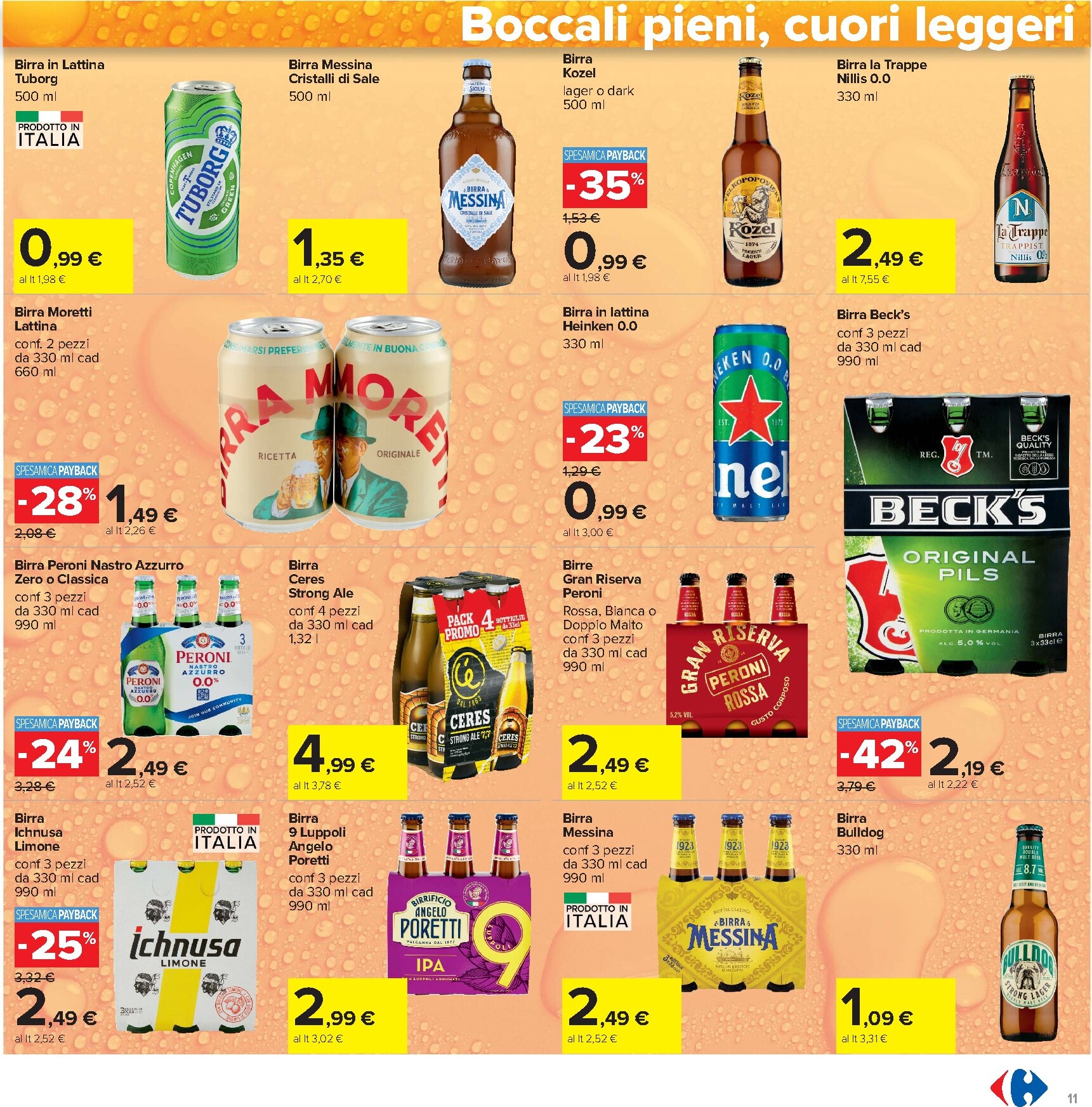 carrefour - Volantino futuro Carrefour - Prezzi Bollenti valido dal giovedì 06/08/2026 al mercoledì 19/08/2026 - page: 11