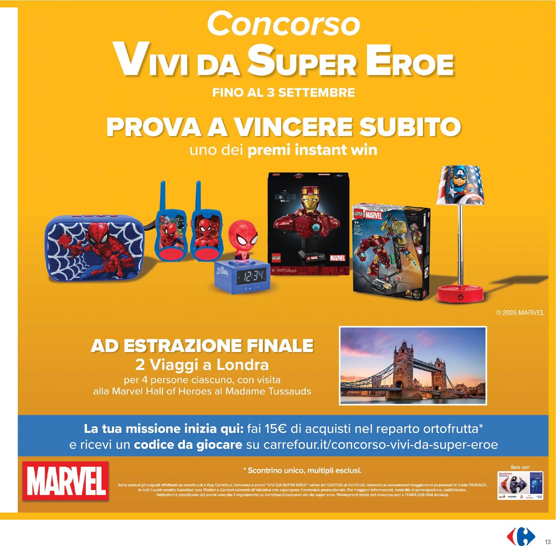 carrefour - Volantino futuro Carrefour - Prezzi Bollenti valido dal giovedì 06/08/2026 al mercoledì 19/08/2026 - page: 13