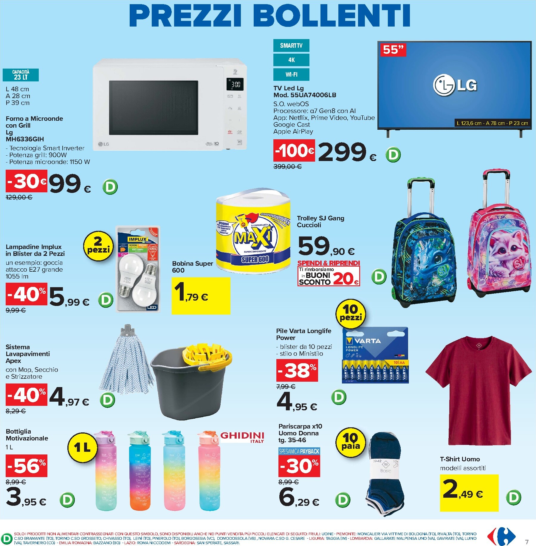 carrefour - Volantino futuro Carrefour - Prezzi Bollenti valido dal giovedì 06/08/2026 al mercoledì 19/08/2026 - page: 7