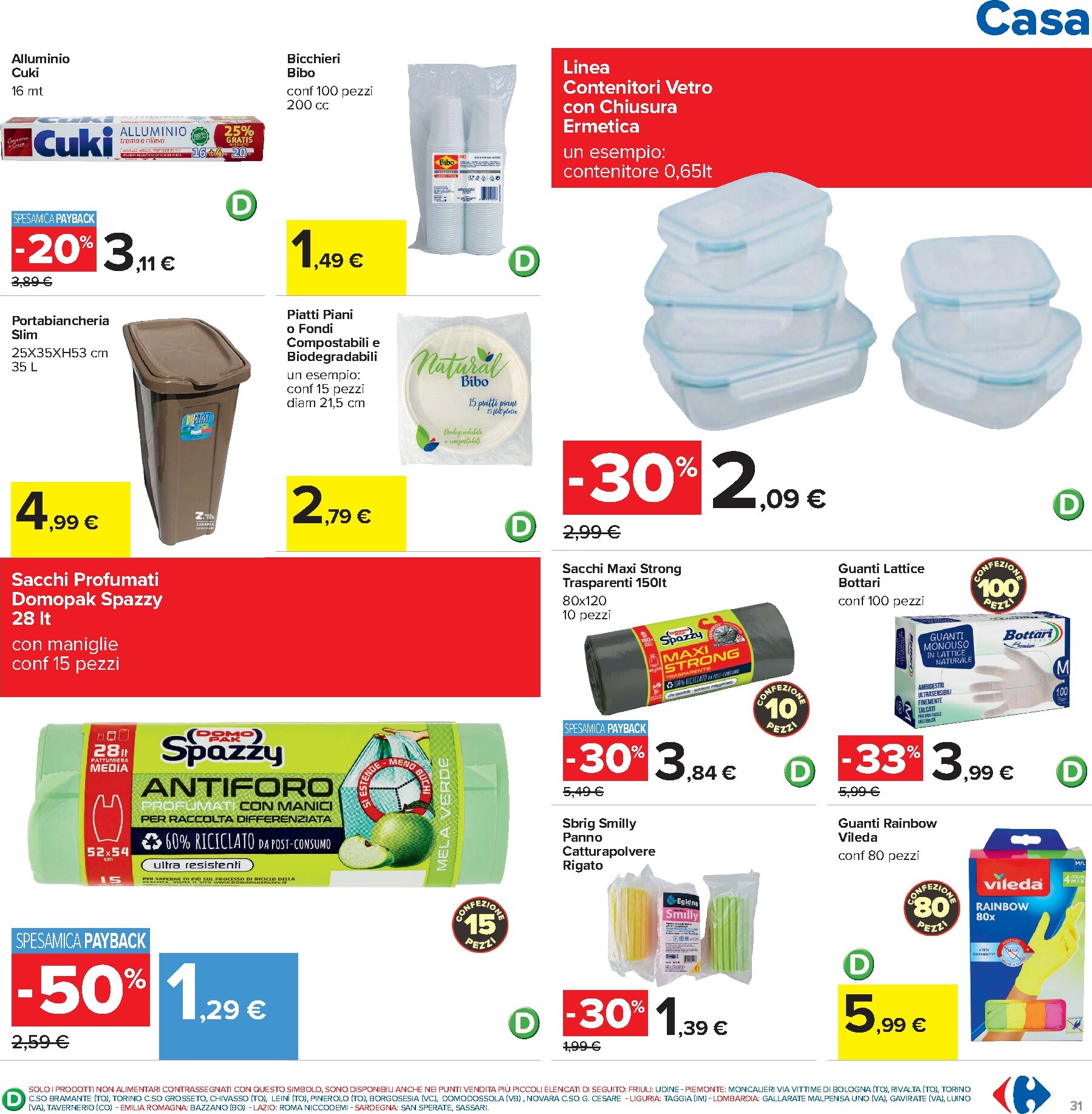 carrefour - Volantino futuro Carrefour - Prezzi Bollenti valido dal giovedì 06/08/2026 al mercoledì 19/08/2026 - page: 31