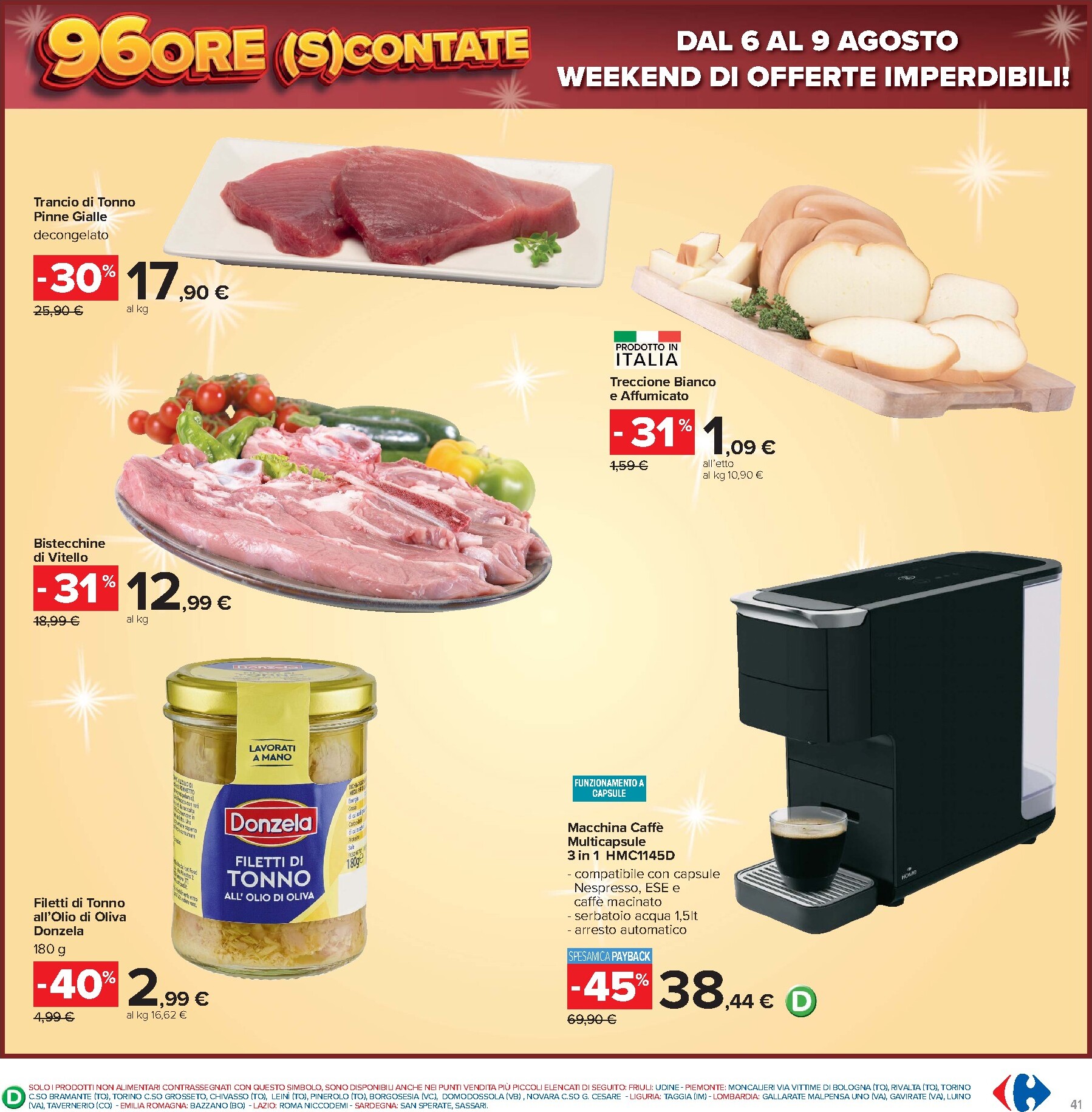 carrefour - Volantino futuro Carrefour - Prezzi Bollenti valido dal giovedì 06/08/2026 al mercoledì 19/08/2026 - page: 41