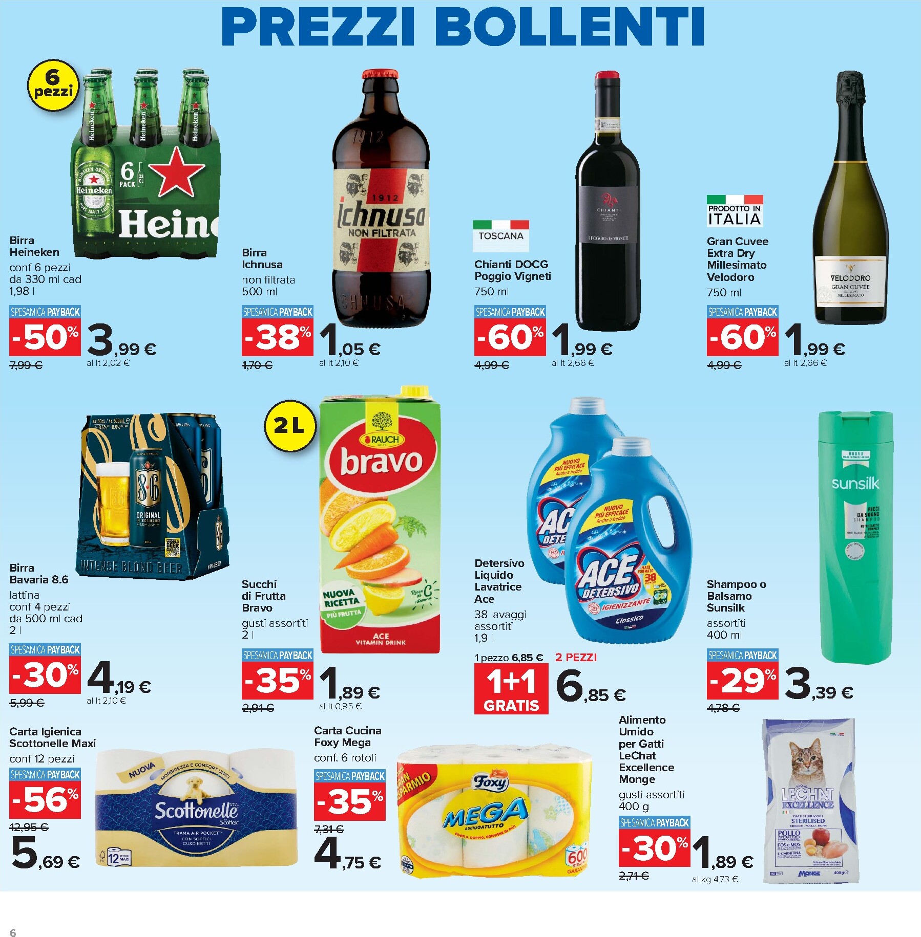 carrefour - Volantino futuro Carrefour - Prezzi Bollenti valido dal giovedì 06/08/2026 al mercoledì 19/08/2026 - page: 6