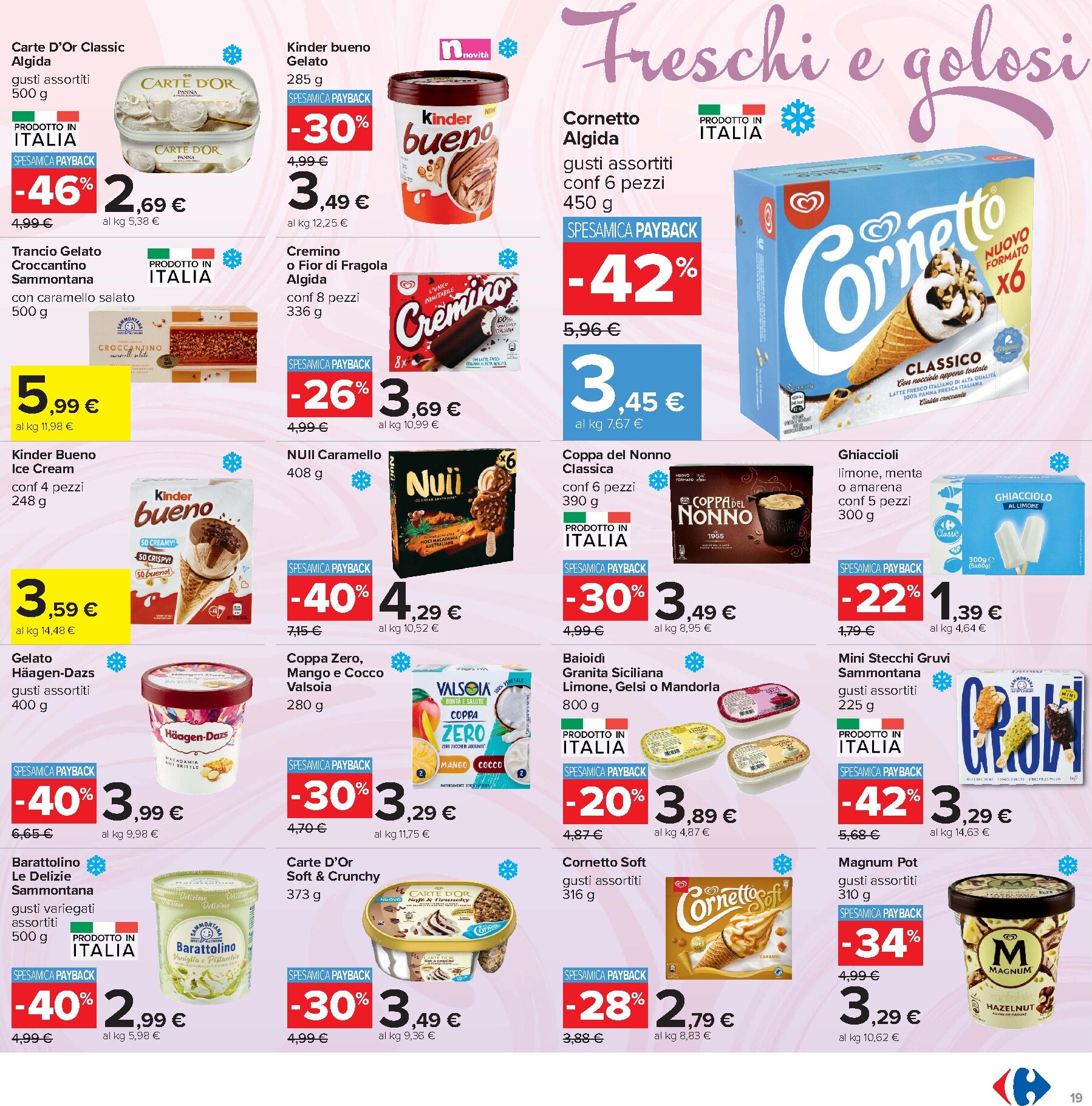 carrefour - Volantino futuro Carrefour - Prezzi Bollenti valido dal giovedì 06/08/2026 al mercoledì 19/08/2026 - page: 19