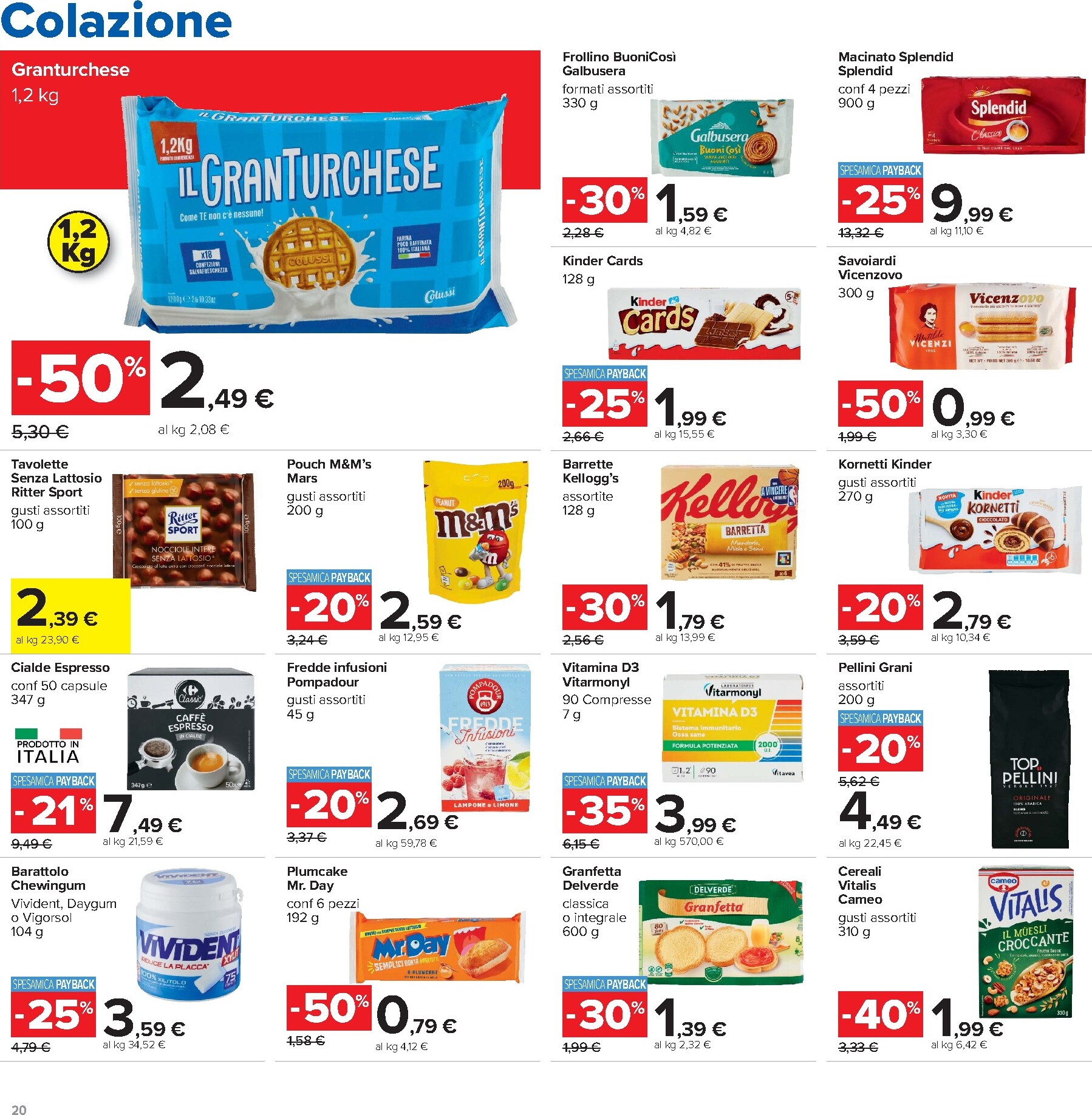 carrefour - Volantino futuro Carrefour - Prezzi Bollenti valido dal giovedì 06/08/2026 al mercoledì 19/08/2026 - page: 20