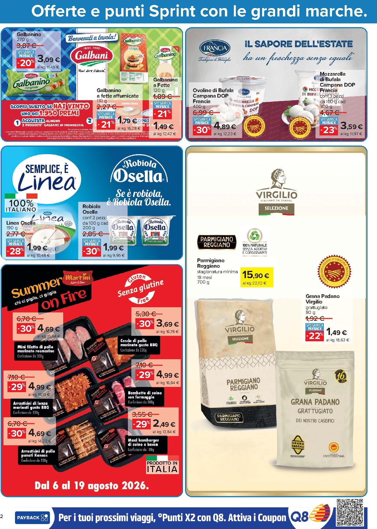 carrefour - Volantino futuro Carrefour - Punti Sprint Payback valido dal giovedì 06/08/2026 al mercoledì 19/08/2026 - page: 2
