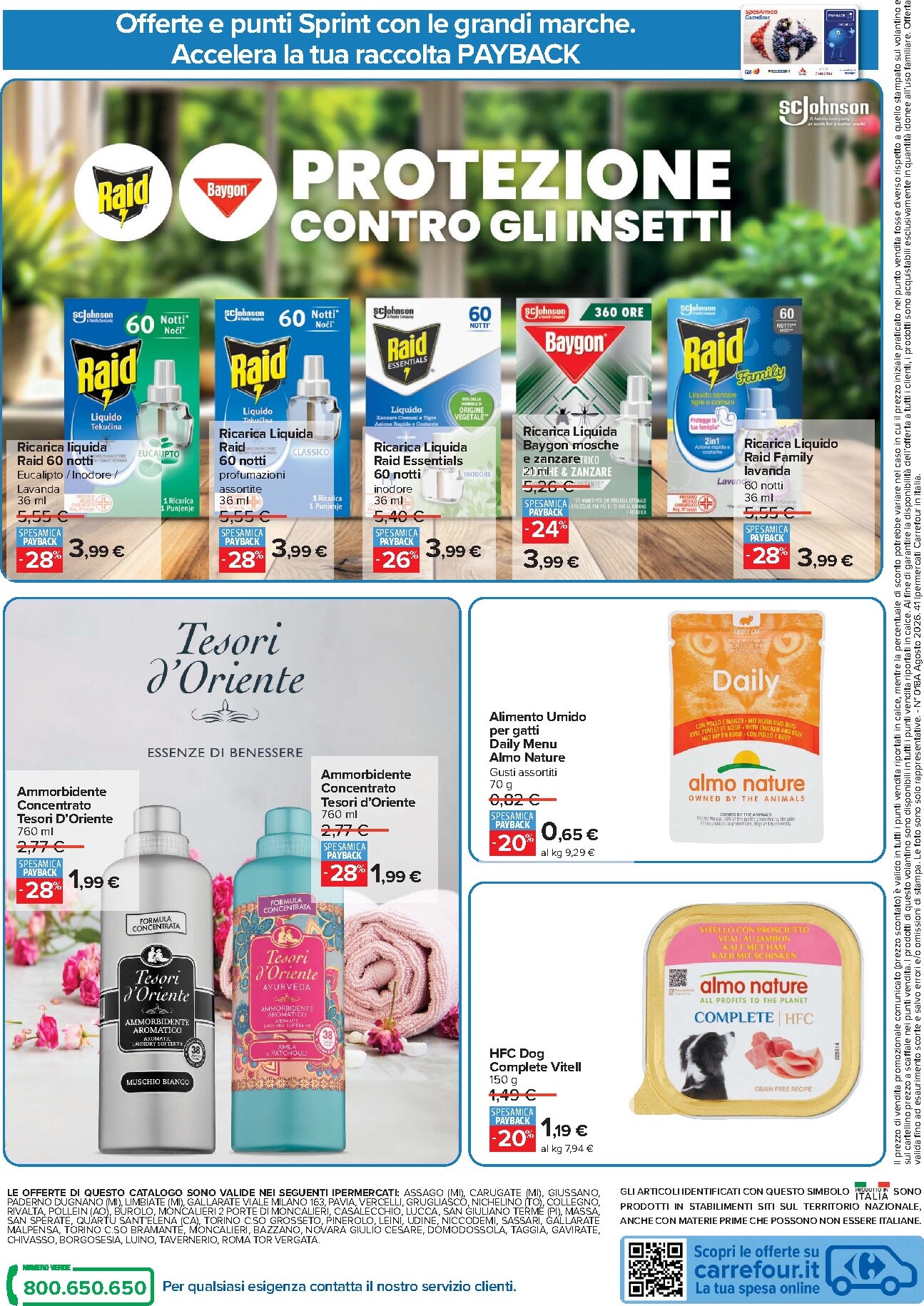 carrefour - Volantino futuro Carrefour - Punti Sprint Payback valido dal giovedì 06/08/2026 al mercoledì 19/08/2026 - page: 20