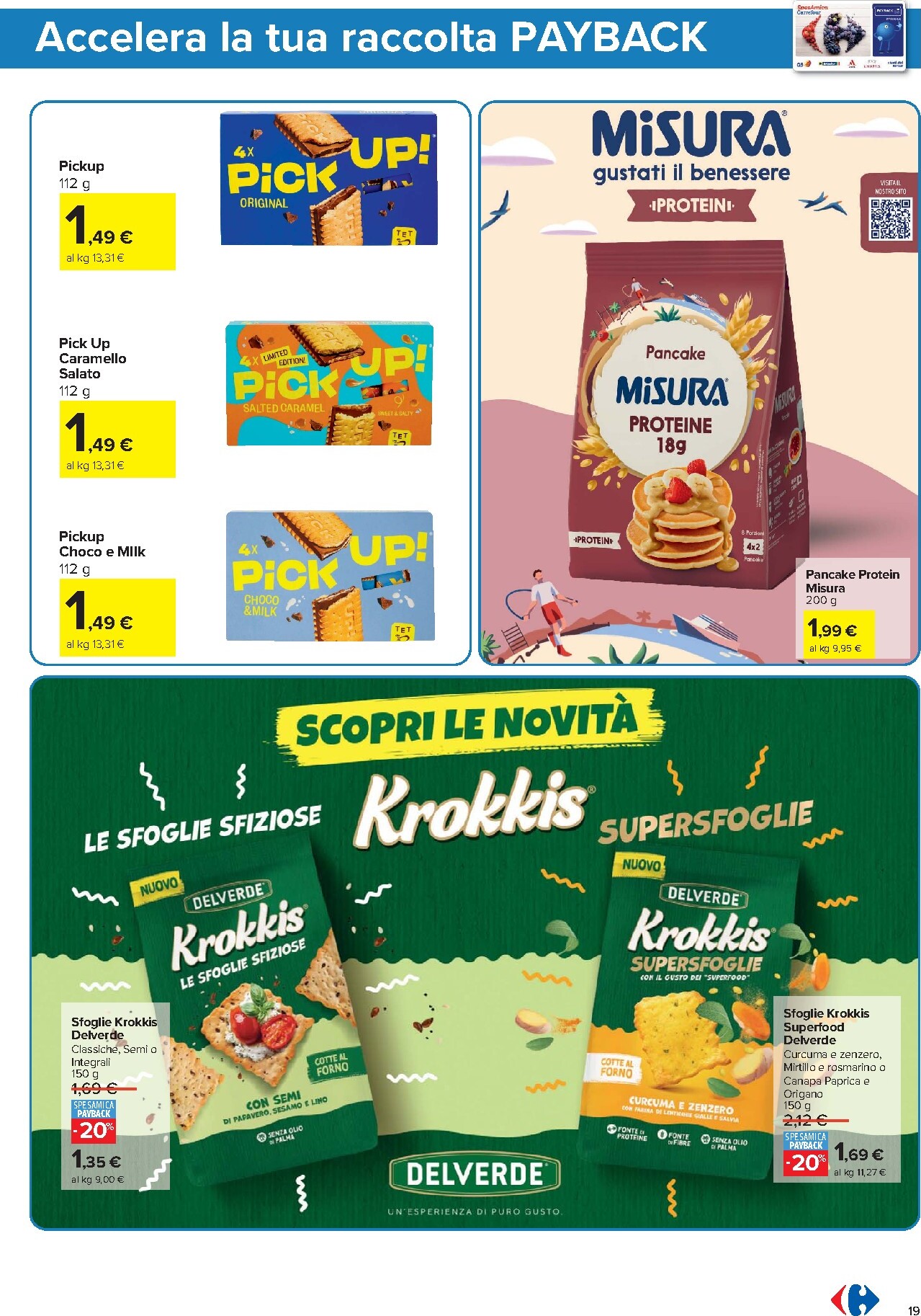 carrefour - Volantino Carrefour - Punti Sprint Payback per la prossima settimana dal martedì 15/09/2026 al lunedì 28/09/2026 - page: 19