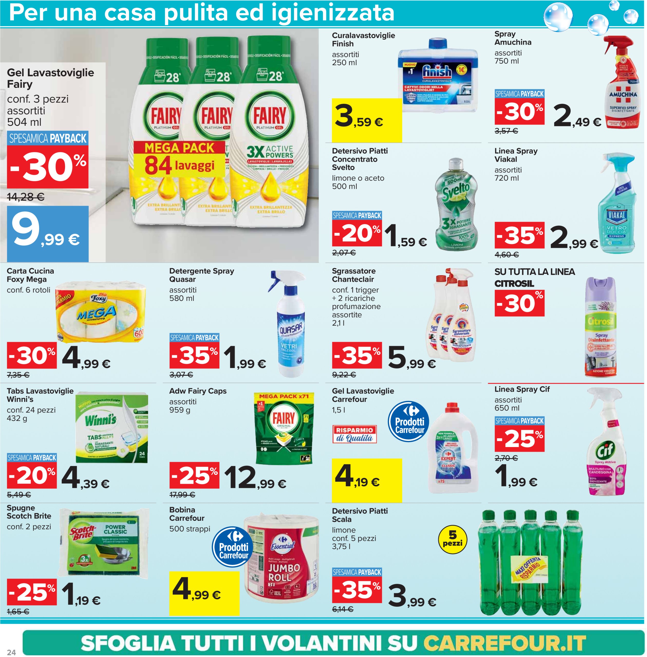 carrefour - Volantino Carrefour - Sconti 30%, 40% e 50% valido dal 25/03 al 07/04 - page: 24 carrefour - Volantino Carrefour - Sconti 30%, 40% e 50% valido dal 25/03 al 07/04 - page: 24