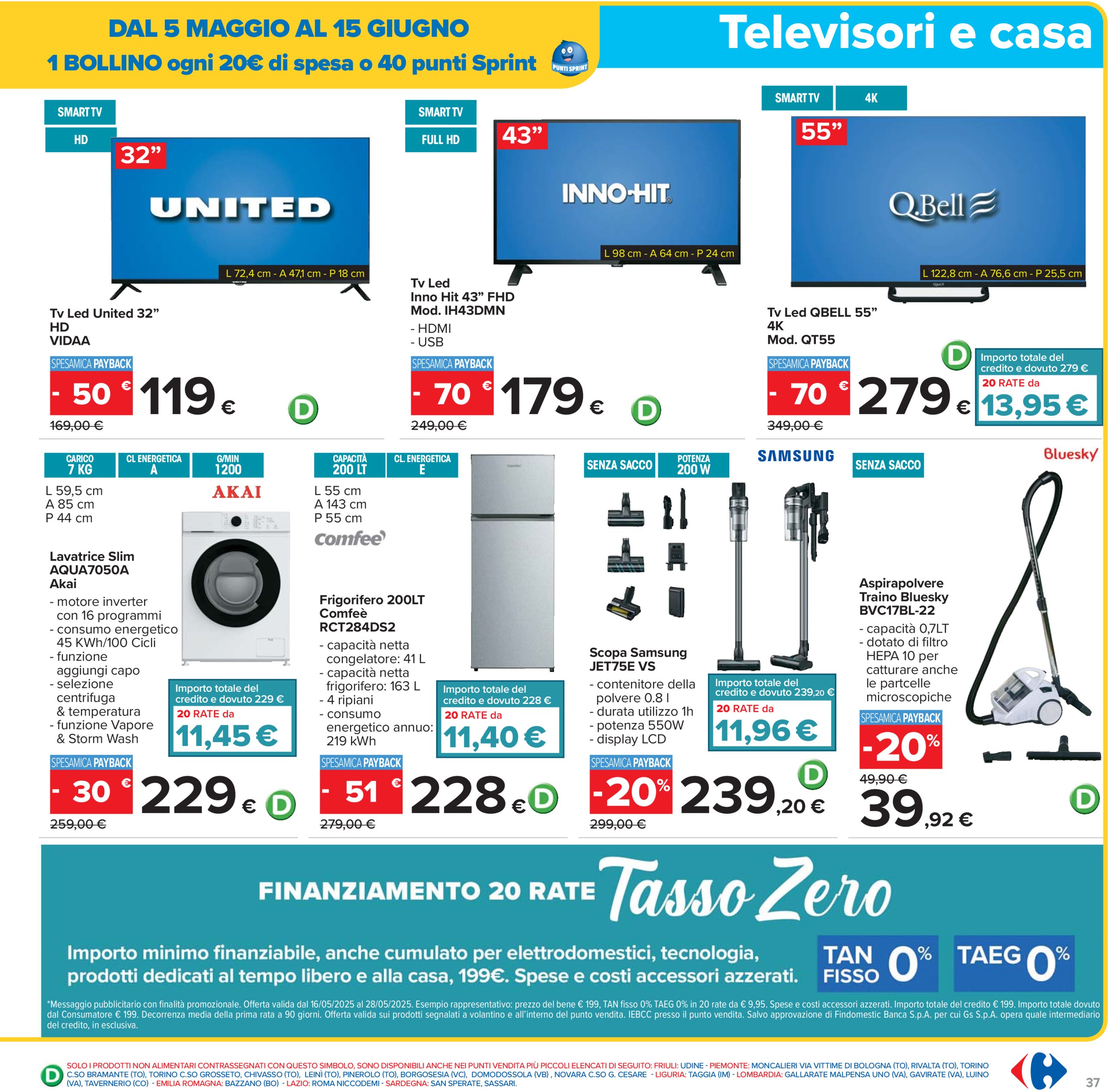 carrefour - Volantino Carrefour - Sottocosto Freschi valido dal 16/05 al 28/05 - page: 37