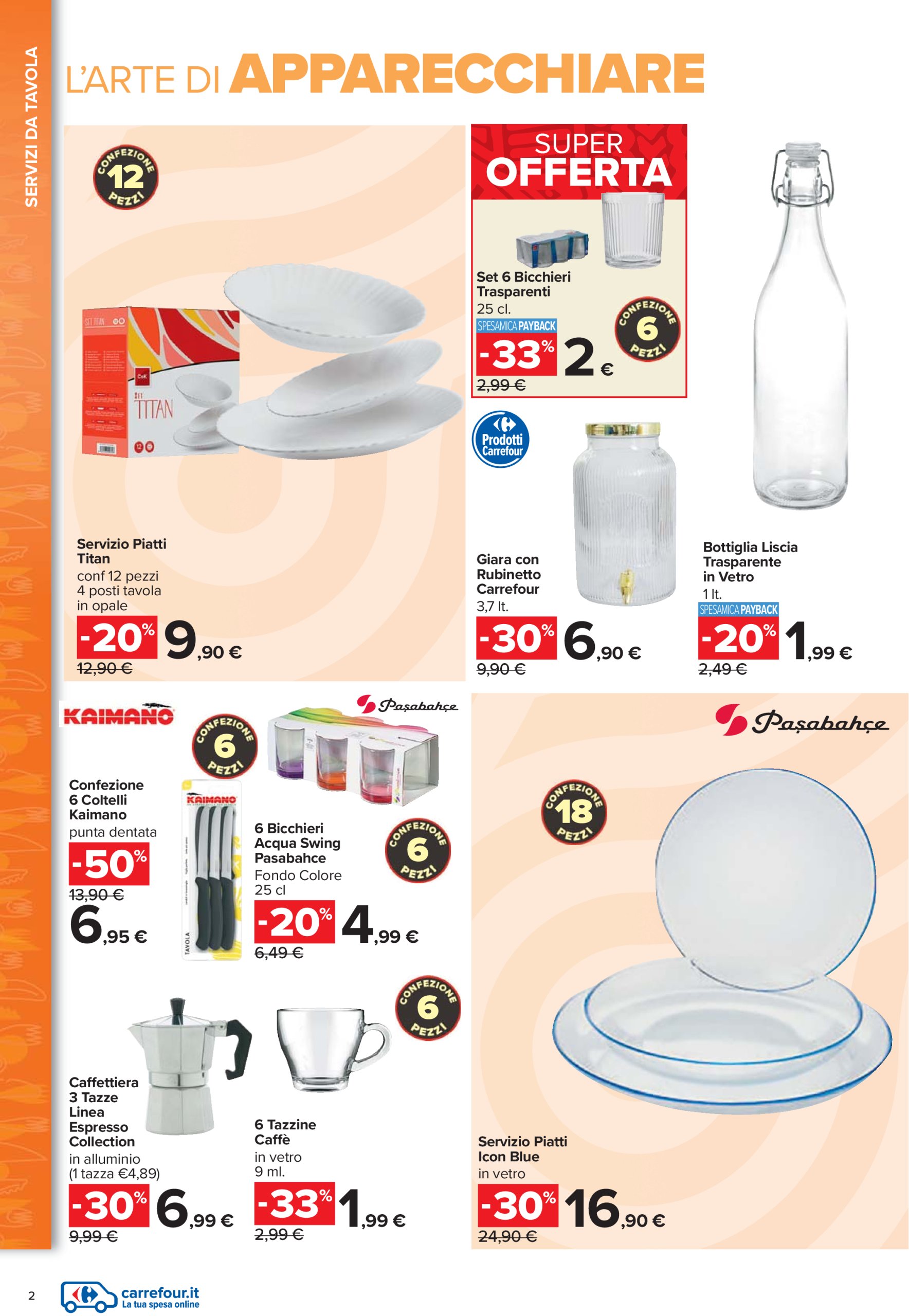 carrefour - Volantino Carrefour - Catalogo casa valido dal 27/05 al 31/08 - page: 2