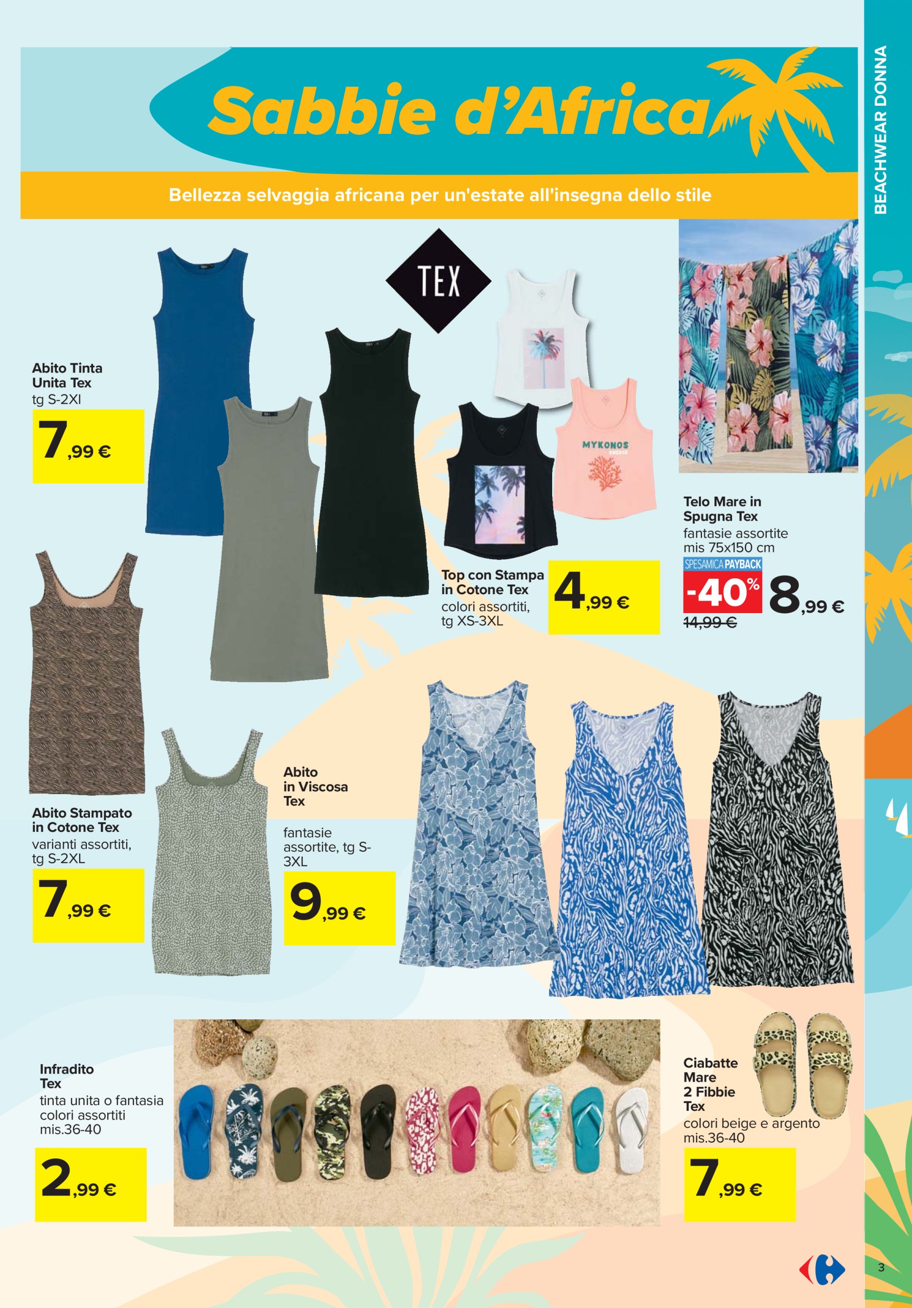 carrefour - Volantino Carrefour - Catalogo mare valido dal 26/05 al 25/06 - page: 3