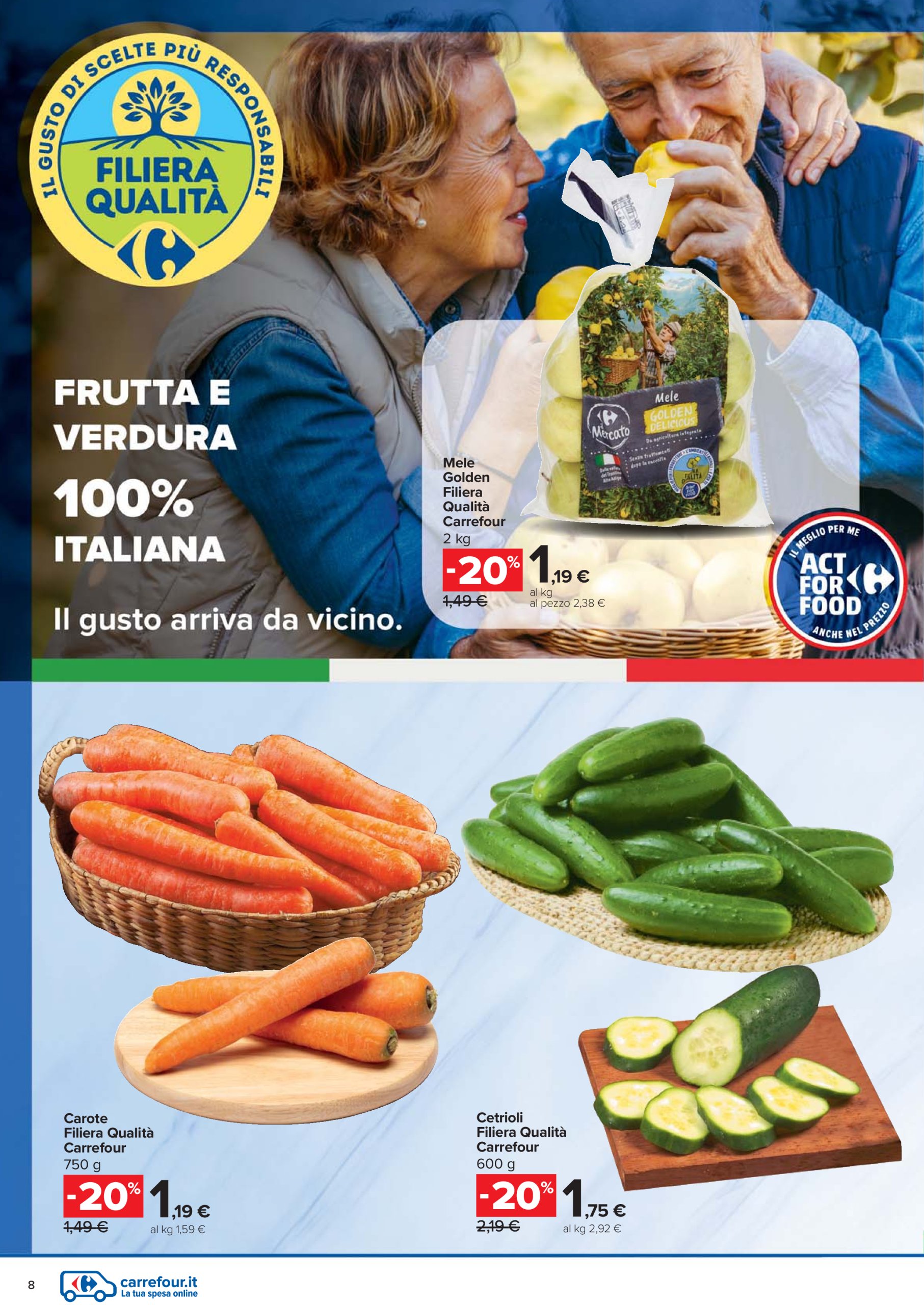 carrefour - Volantino Carrefour - Act For Food valido dal 29/05 al 25/06 - page: 8