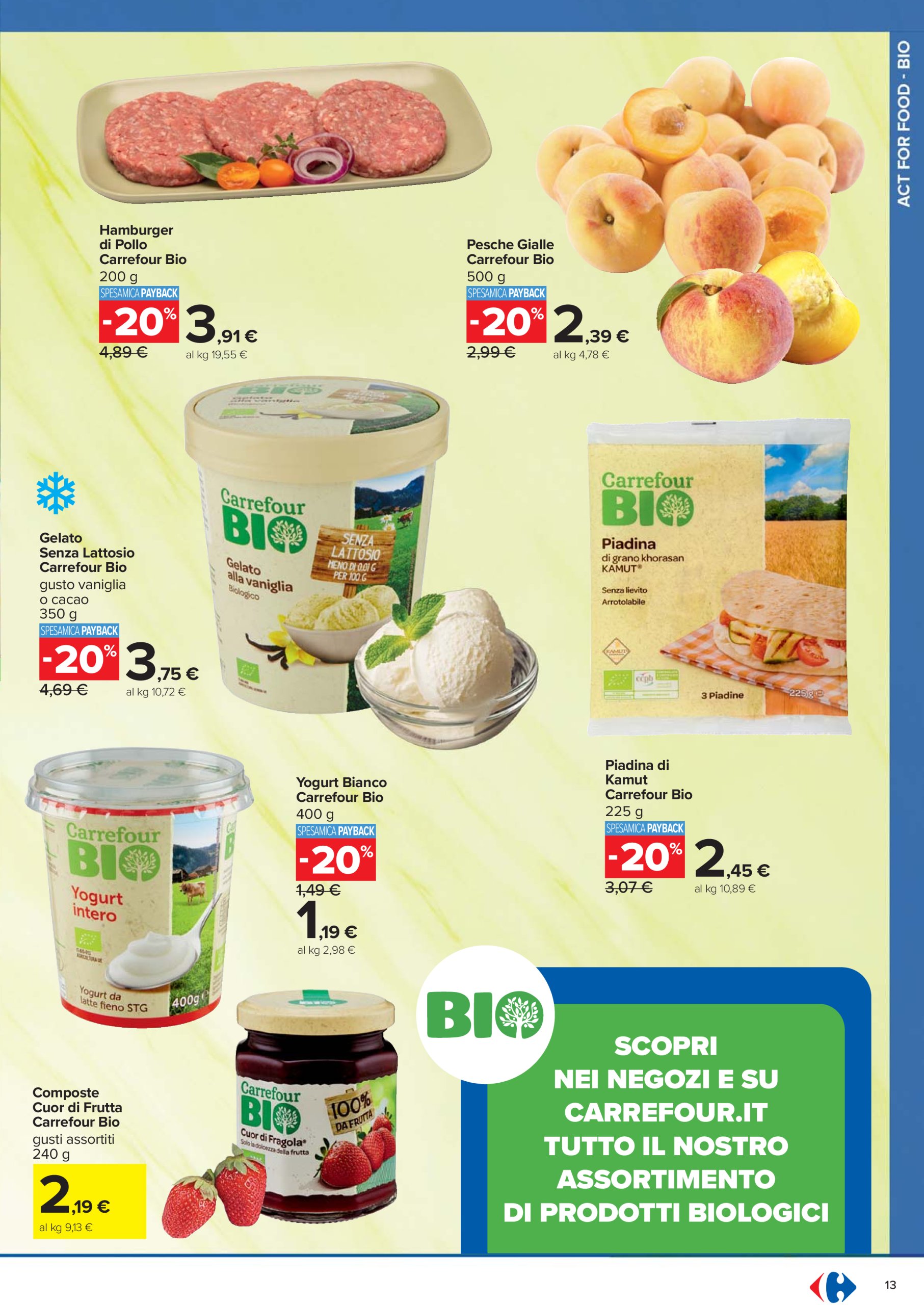 carrefour - Volantino Carrefour - Act For Food valido dal 29/05 al 25/06 - page: 13
