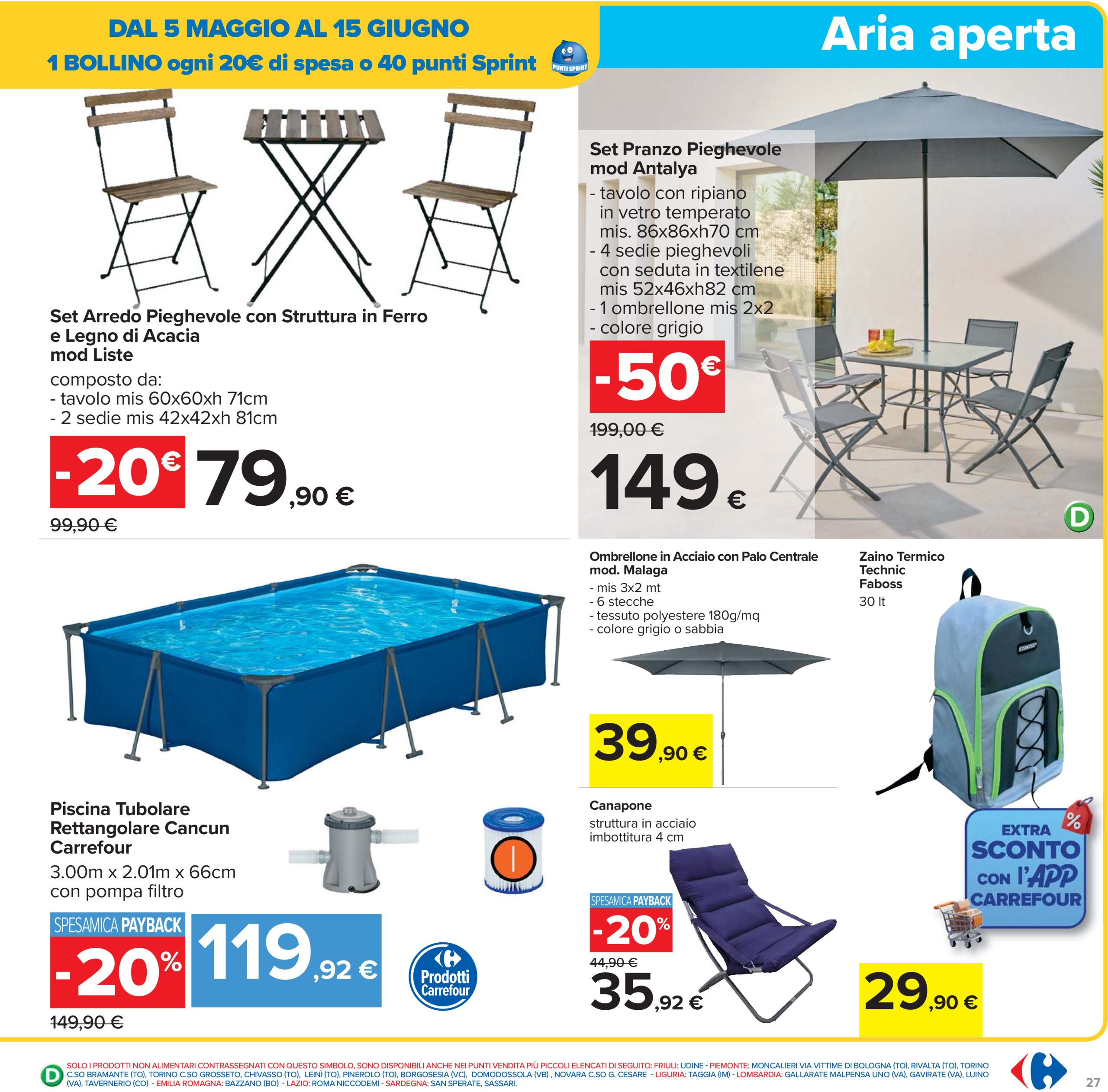 carrefour - Volantino Carrefour - Sconti fino al 50% valido dal 29/05 al 11/06 - page: 27 carrefour - Volantino Carrefour - Sconti fino al 50% valido dal 29/05 al 11/06 - page: 27