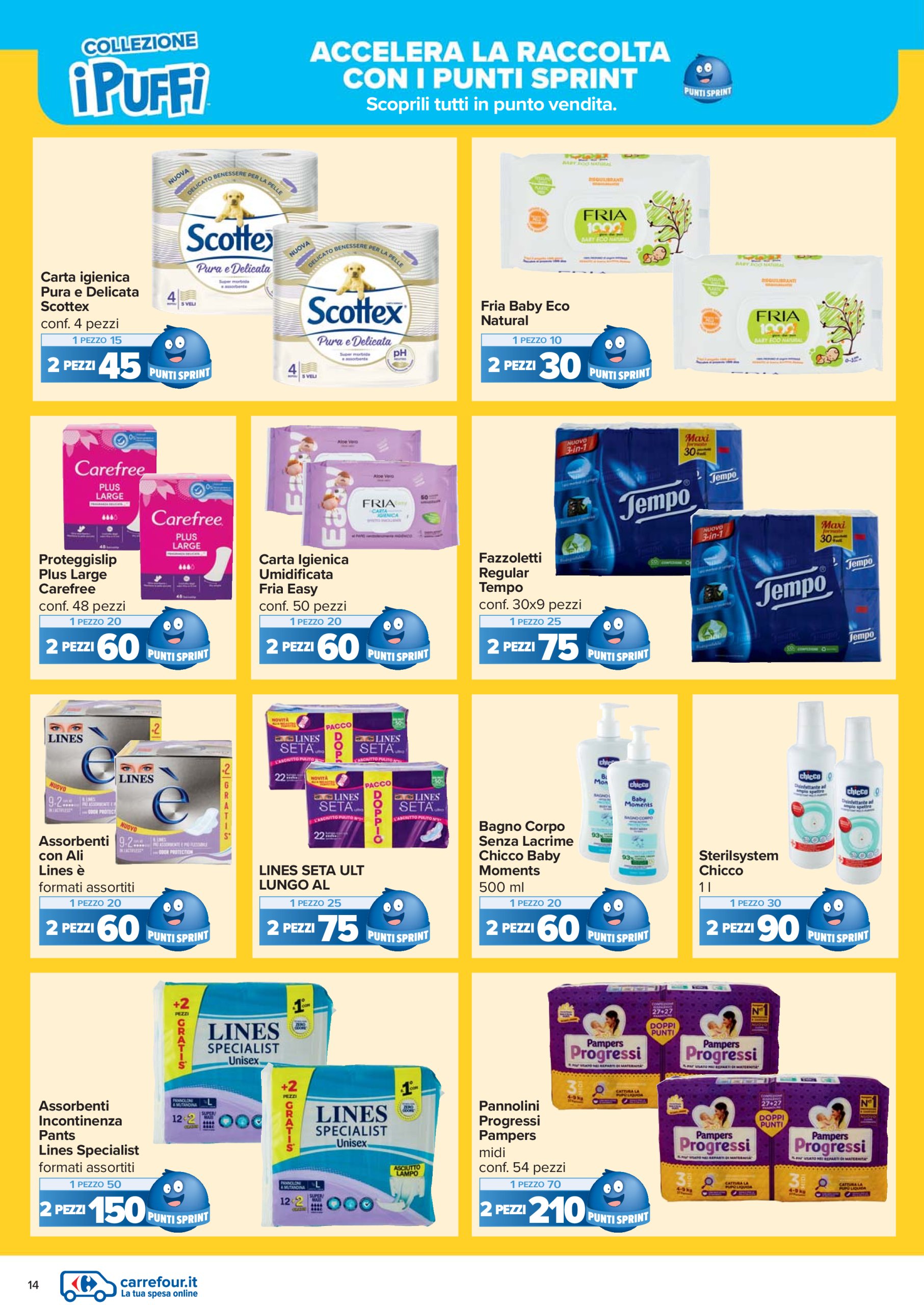 carrefour - Volantino Carrefour - Punti Sprint Payback valido dal 29/05 al 15/06 - page: 14
