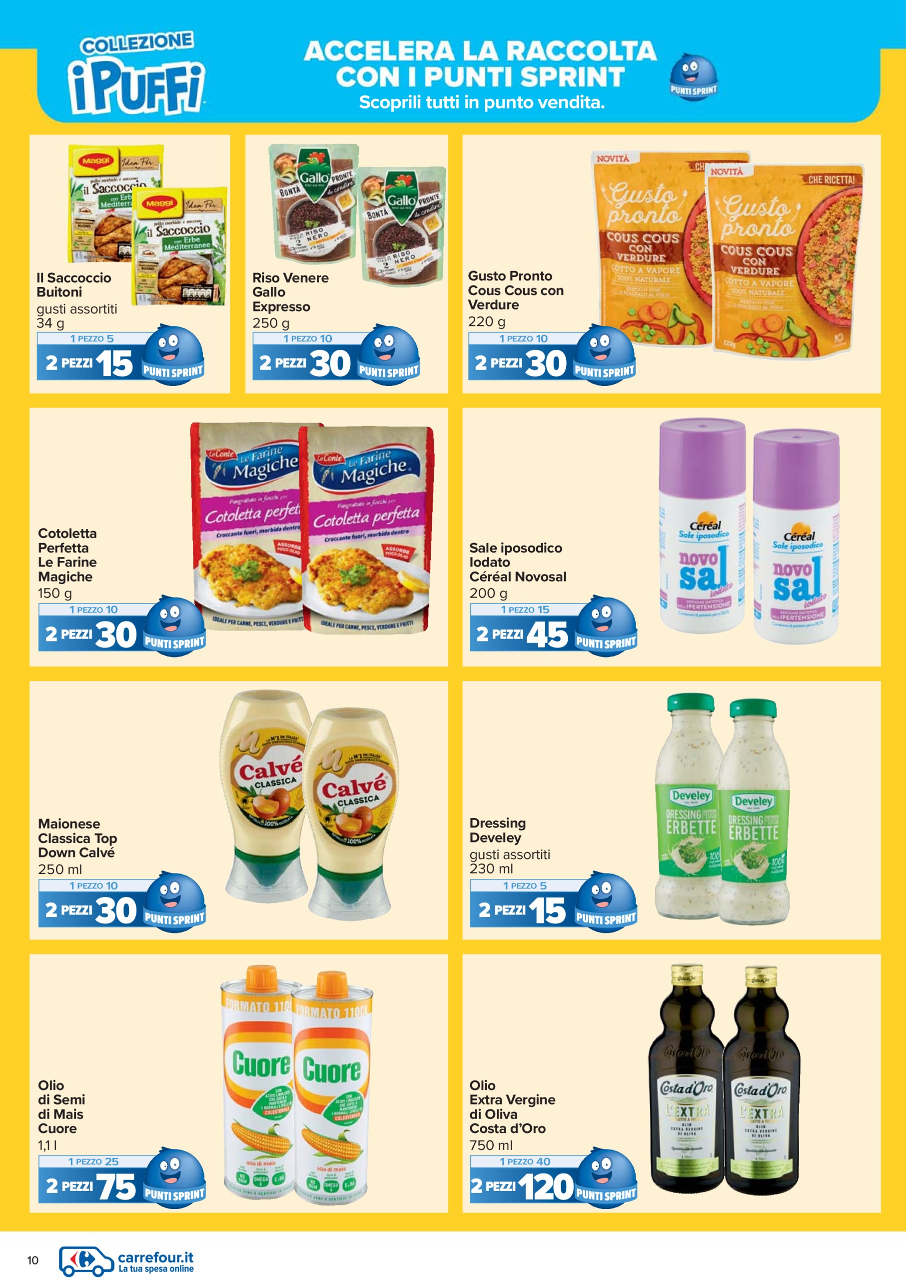 carrefour - Volantino Carrefour - Punti Sprint Payback valido dal 29/05 al 15/06 - page: 10