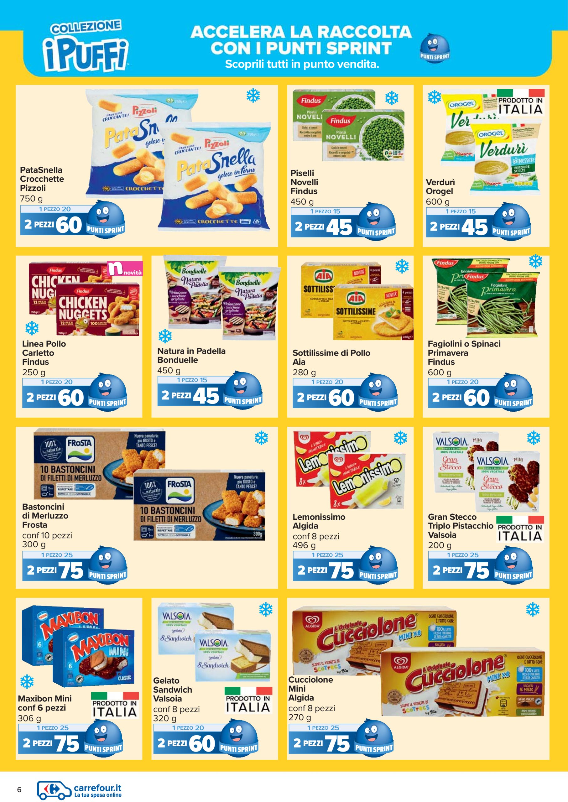 carrefour - Volantino Carrefour - Punti Sprint Payback valido dal 29/05 al 15/06 - page: 6