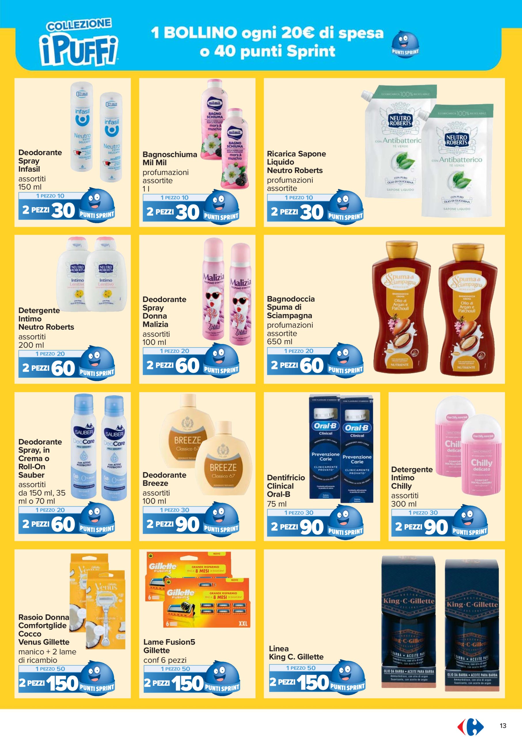 carrefour - Volantino Carrefour - Punti Sprint Payback valido dal 29/05 al 15/06 - page: 13