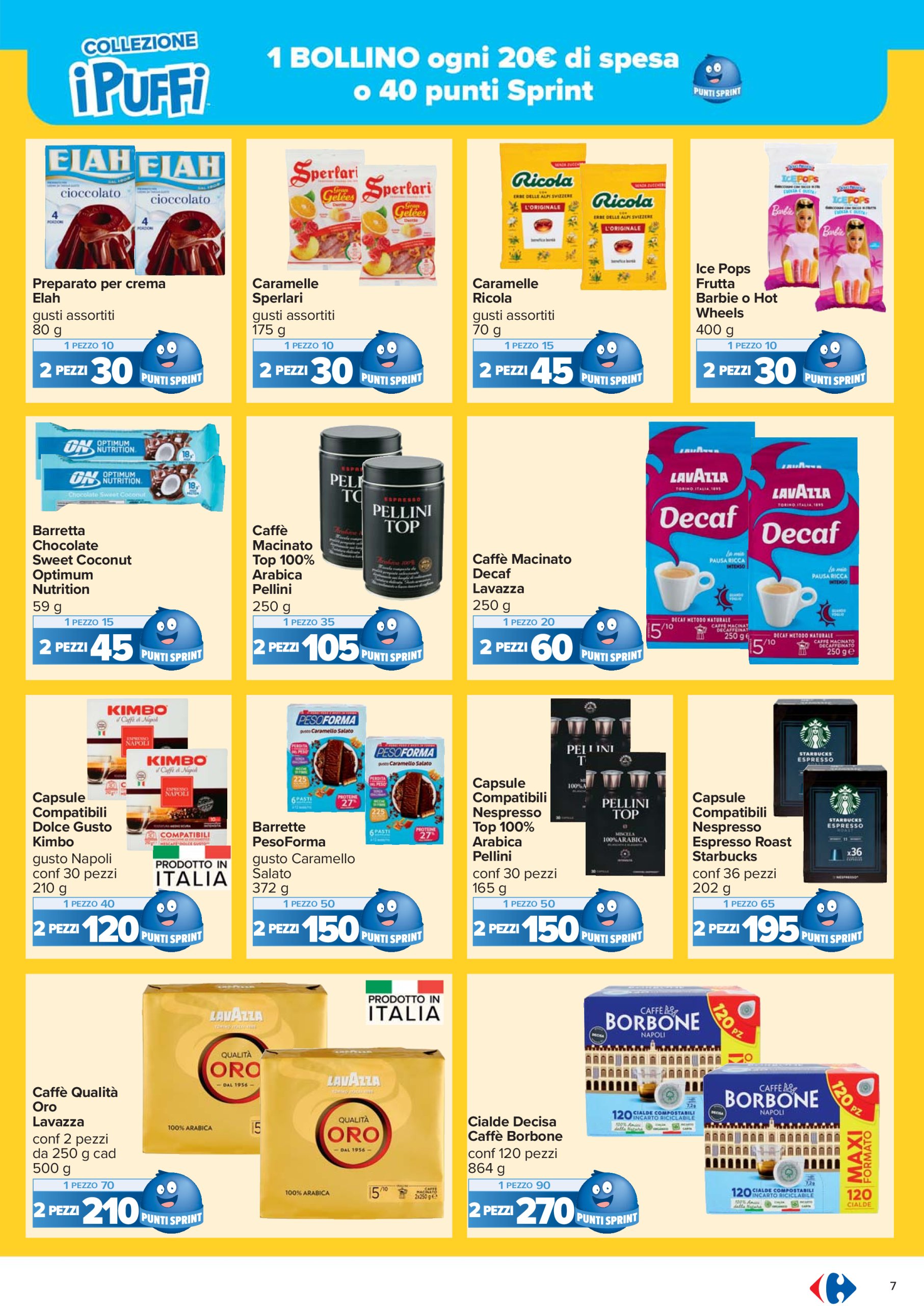 carrefour - Volantino Carrefour - Punti Sprint Payback valido dal 29/05 al 15/06 - page: 7