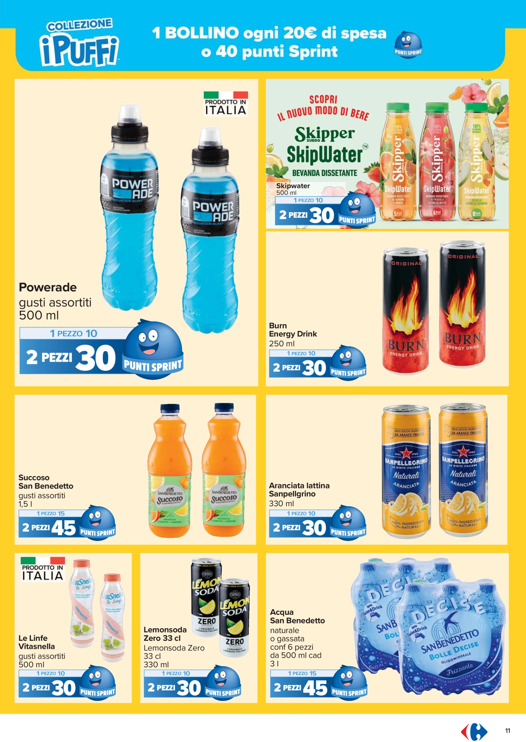 carrefour - Volantino Carrefour - Punti Sprint Payback valido dal 29/05 al 15/06 - page: 11