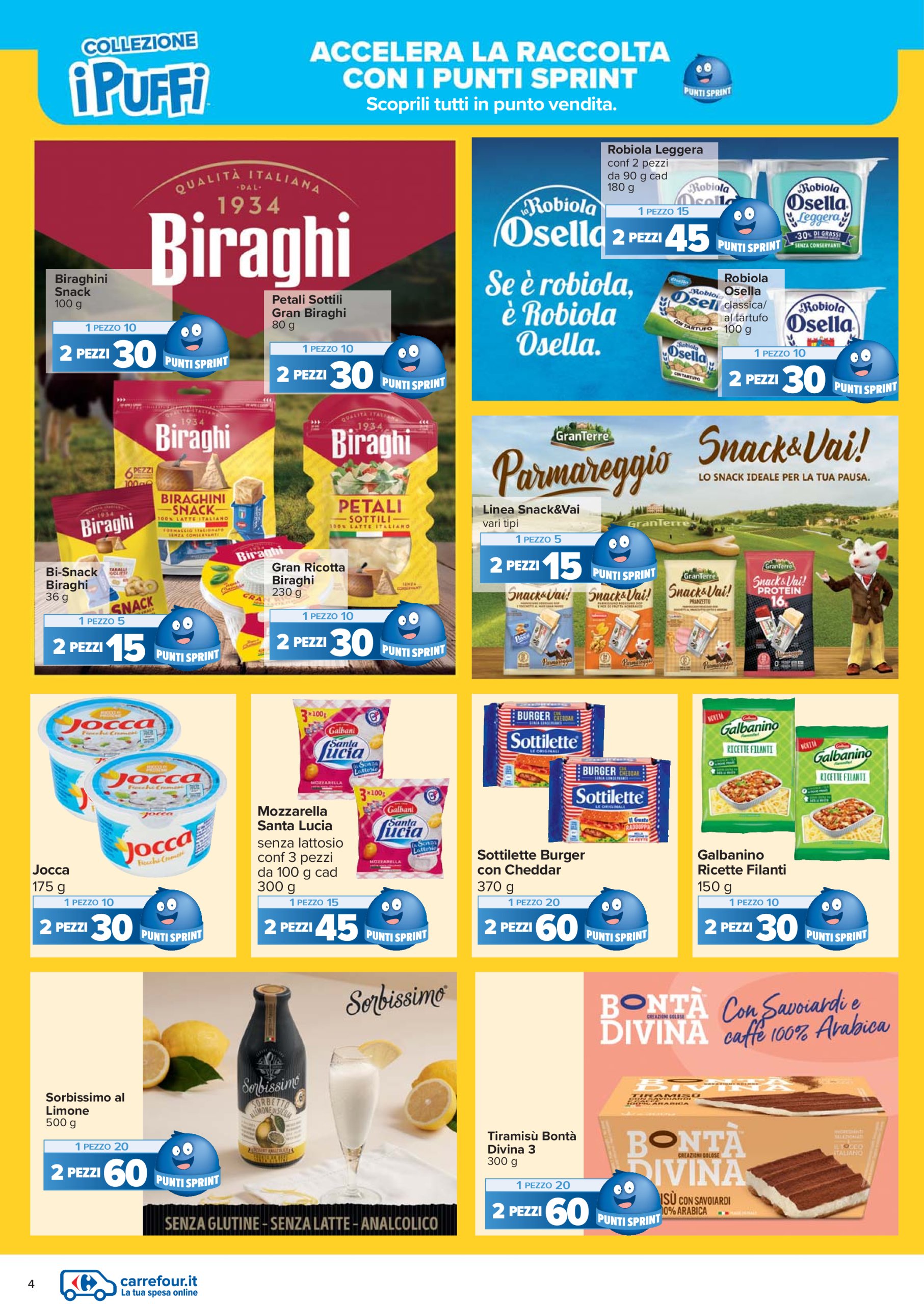 carrefour - Volantino Carrefour - Punti Sprint Payback valido dal 29/05 al 15/06 - page: 4