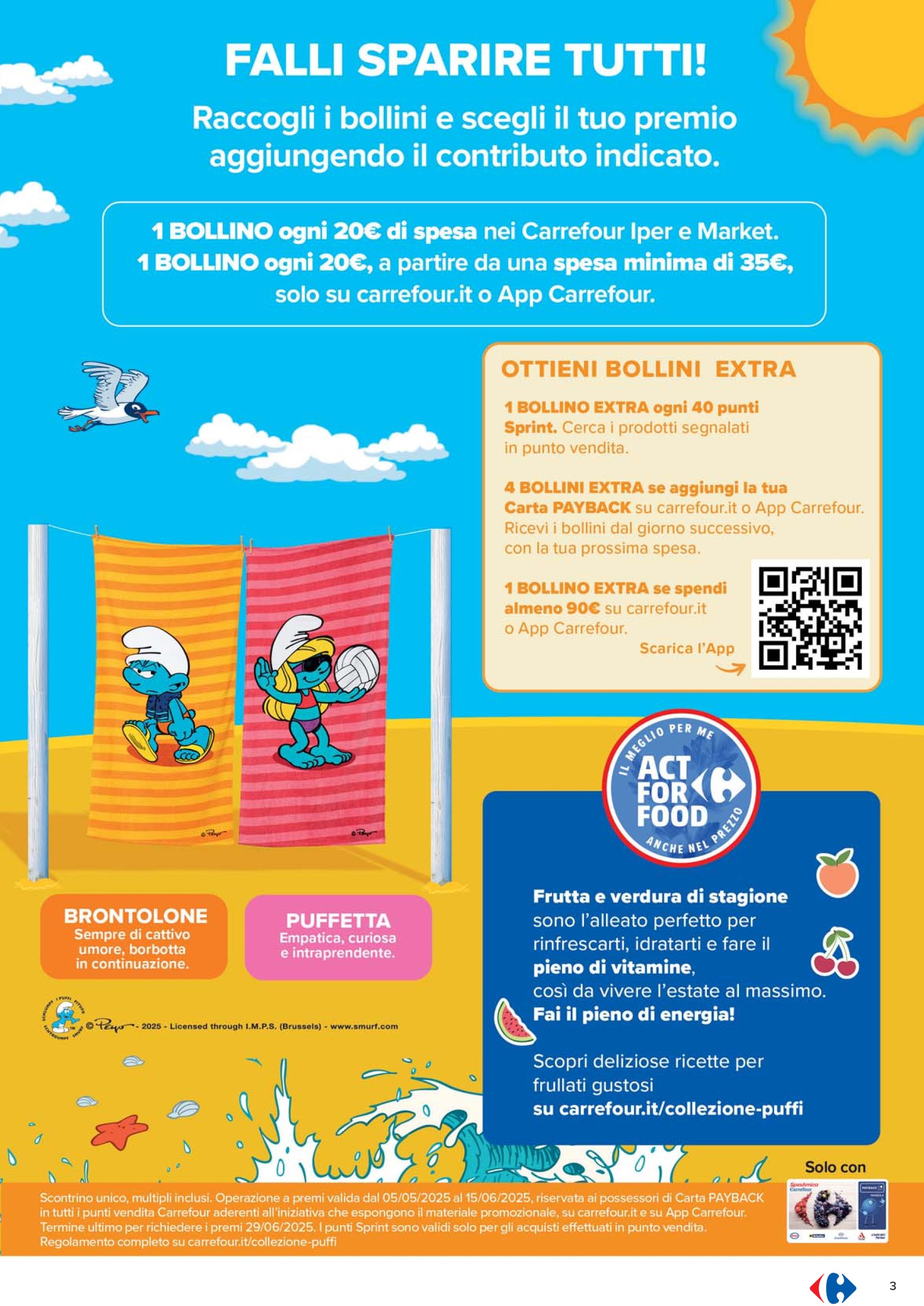 carrefour - Volantino Carrefour - Punti Sprint Payback valido dal 29/05 al 15/06 - page: 3