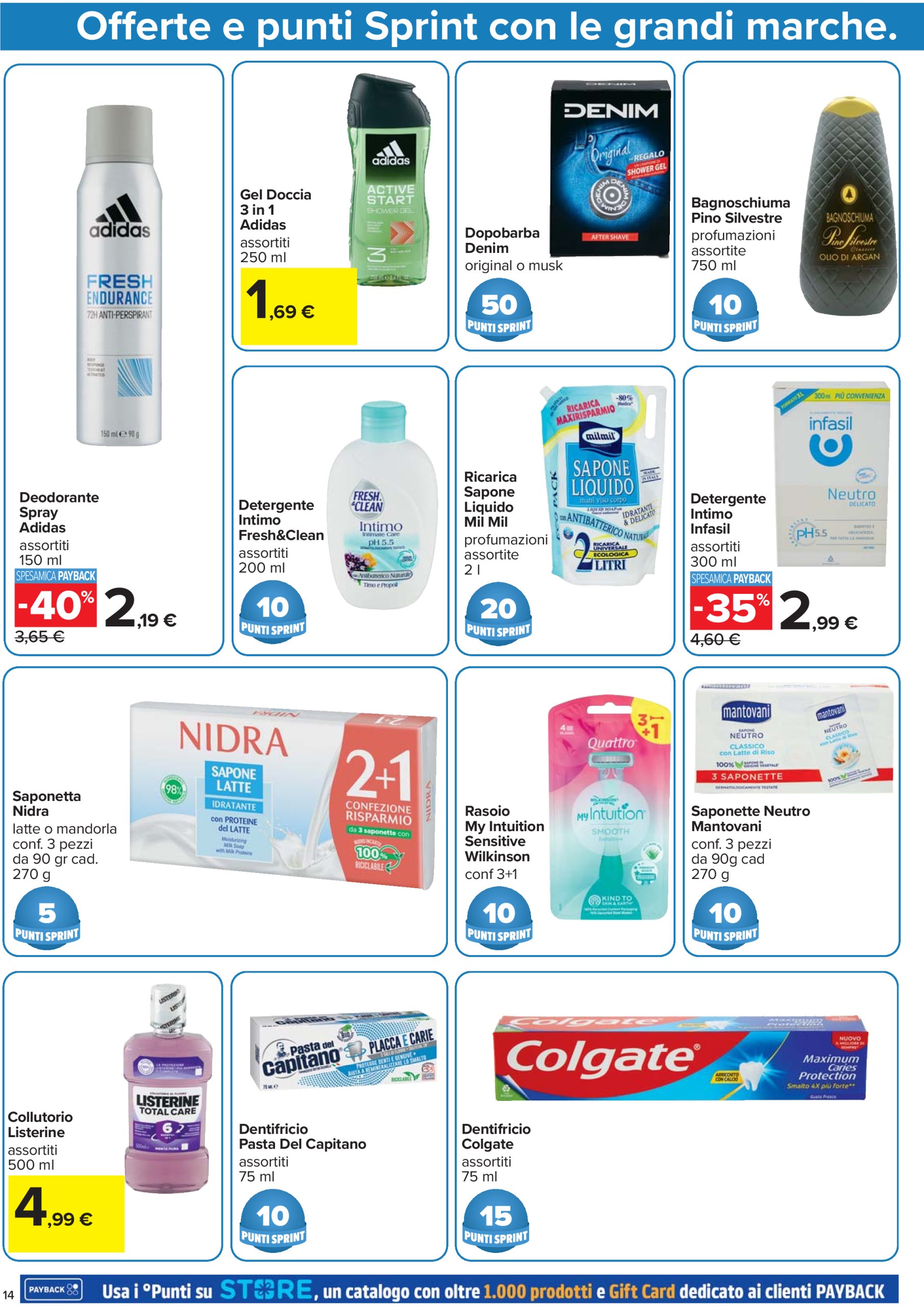 carrefour - Volantino Carrefour - Punti Sprint Payback valido dal 12/06 al 25/06 - page: 14