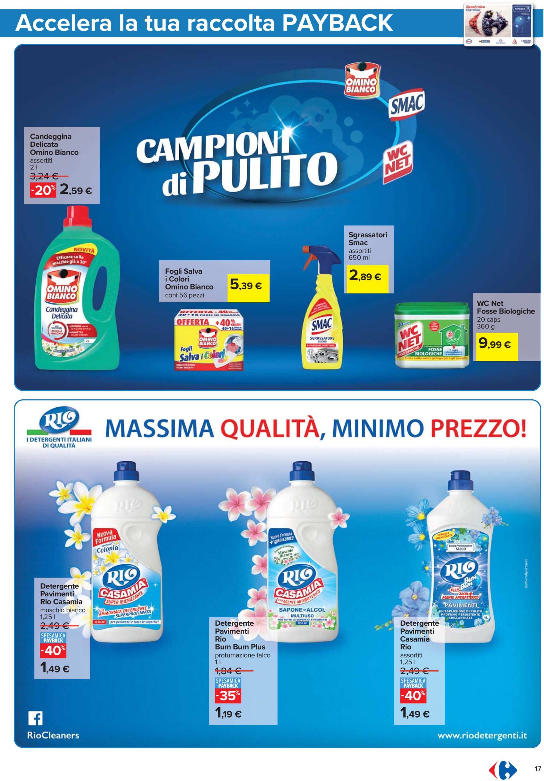 carrefour - Volantino Carrefour - Punti Sprint Payback valido dal 12/06 al 25/06 - page: 17