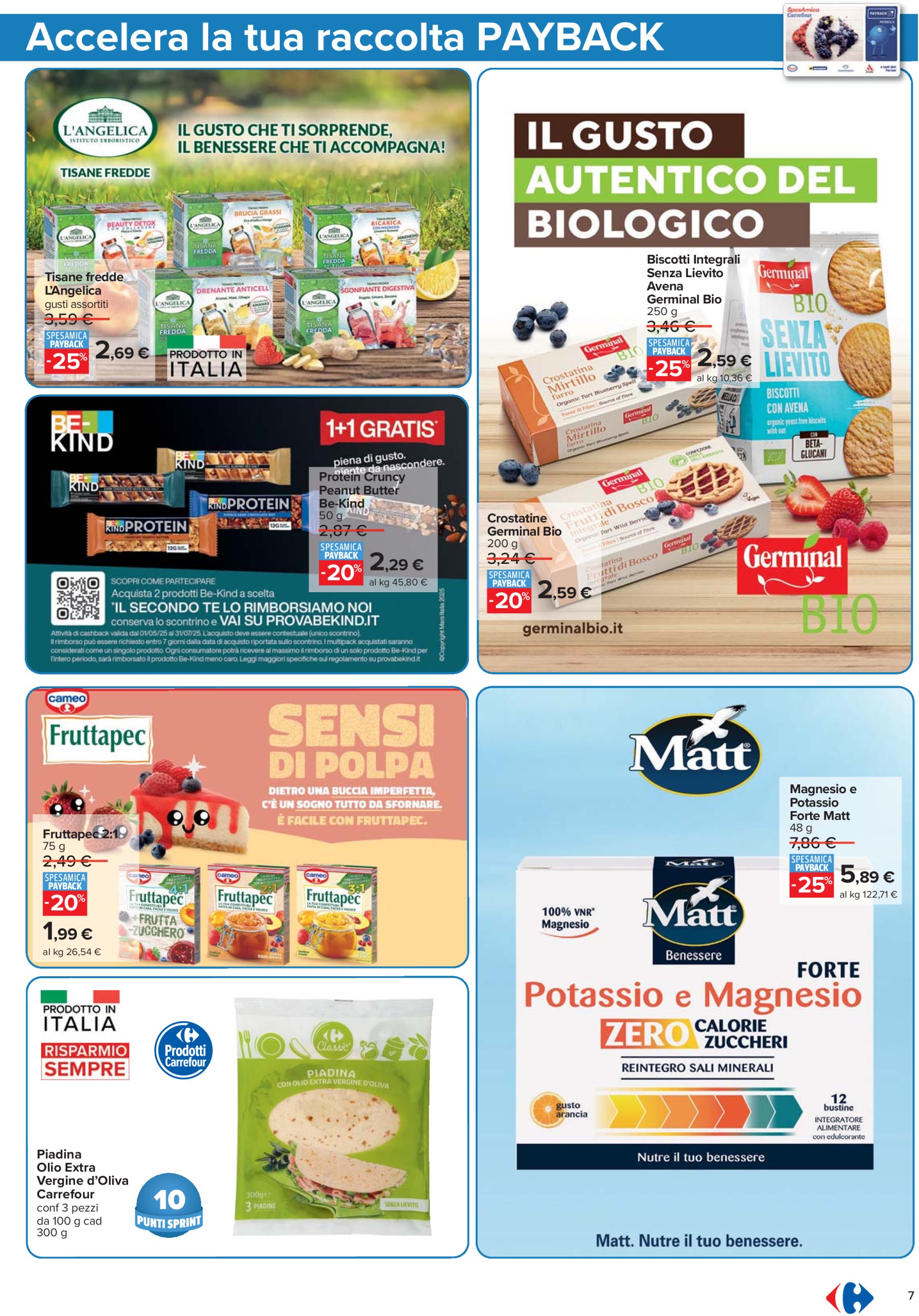 carrefour - Volantino Carrefour - Punti Sprint Payback valido dal 12/06 al 25/06 - page: 7