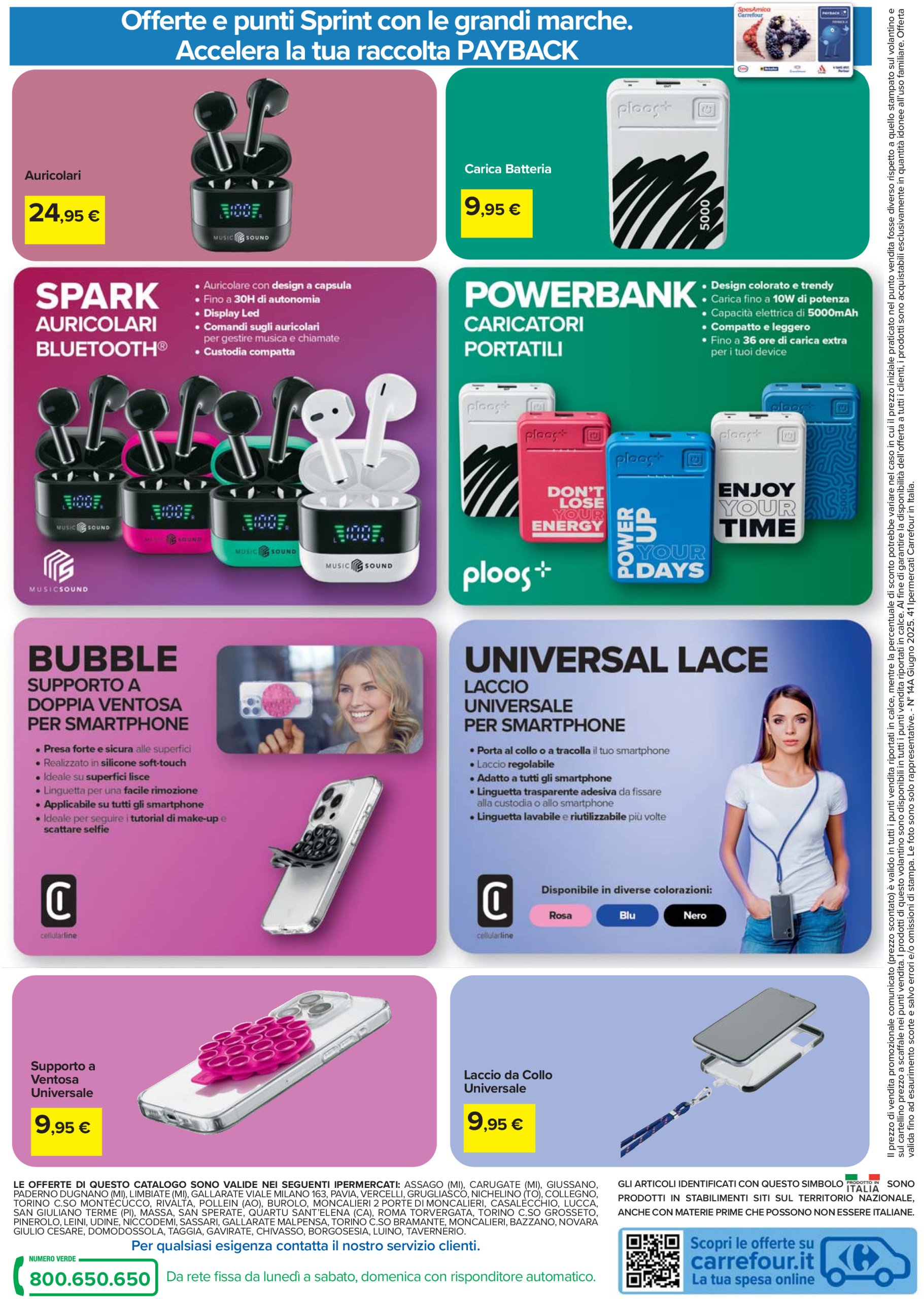 carrefour - Volantino Carrefour - Punti Sprint Payback valido dal 12/06 al 25/06 - page: 22
