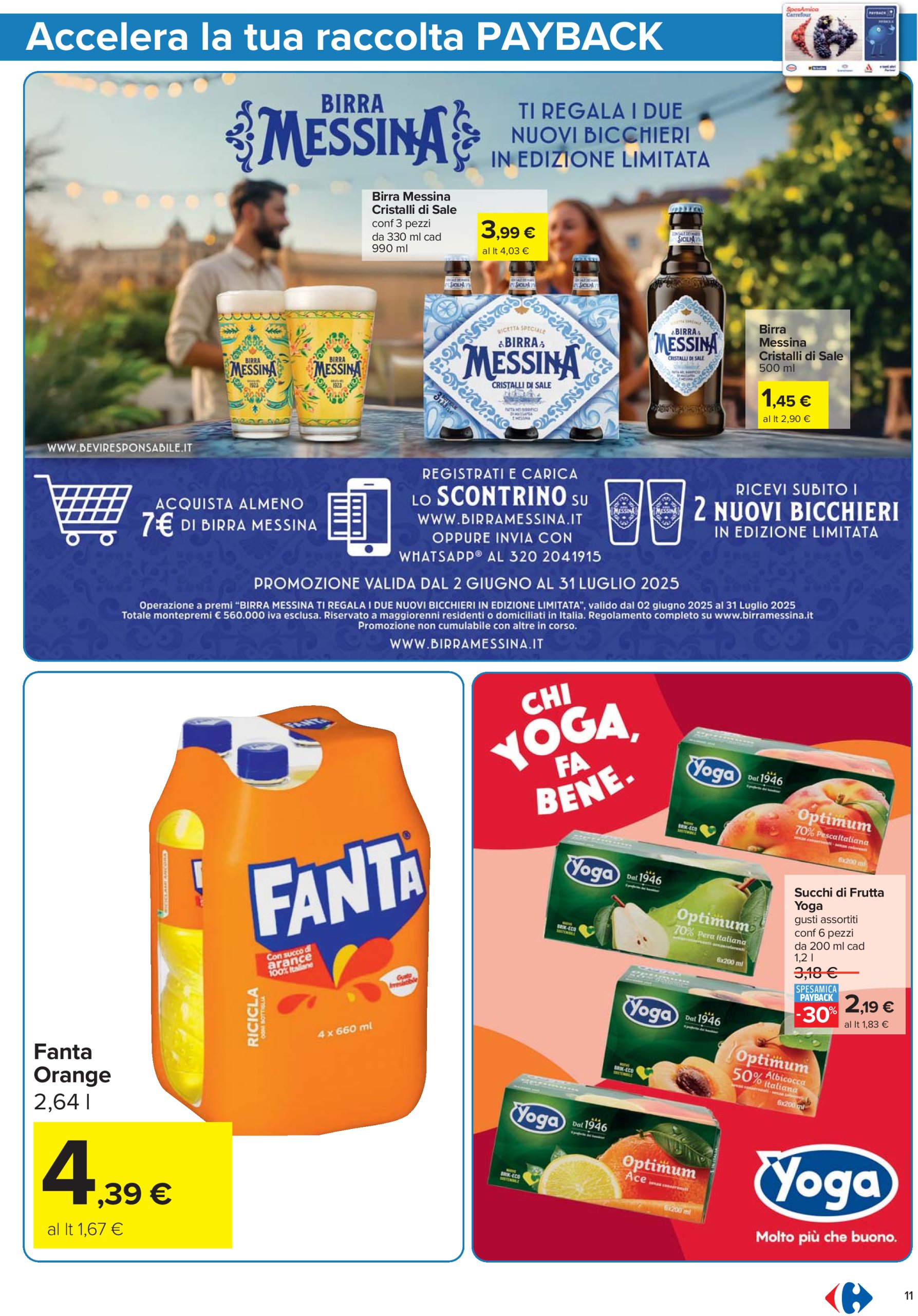 carrefour - Volantino Carrefour - Punti Sprint Payback valido dal 12/06 al 25/06 - page: 11