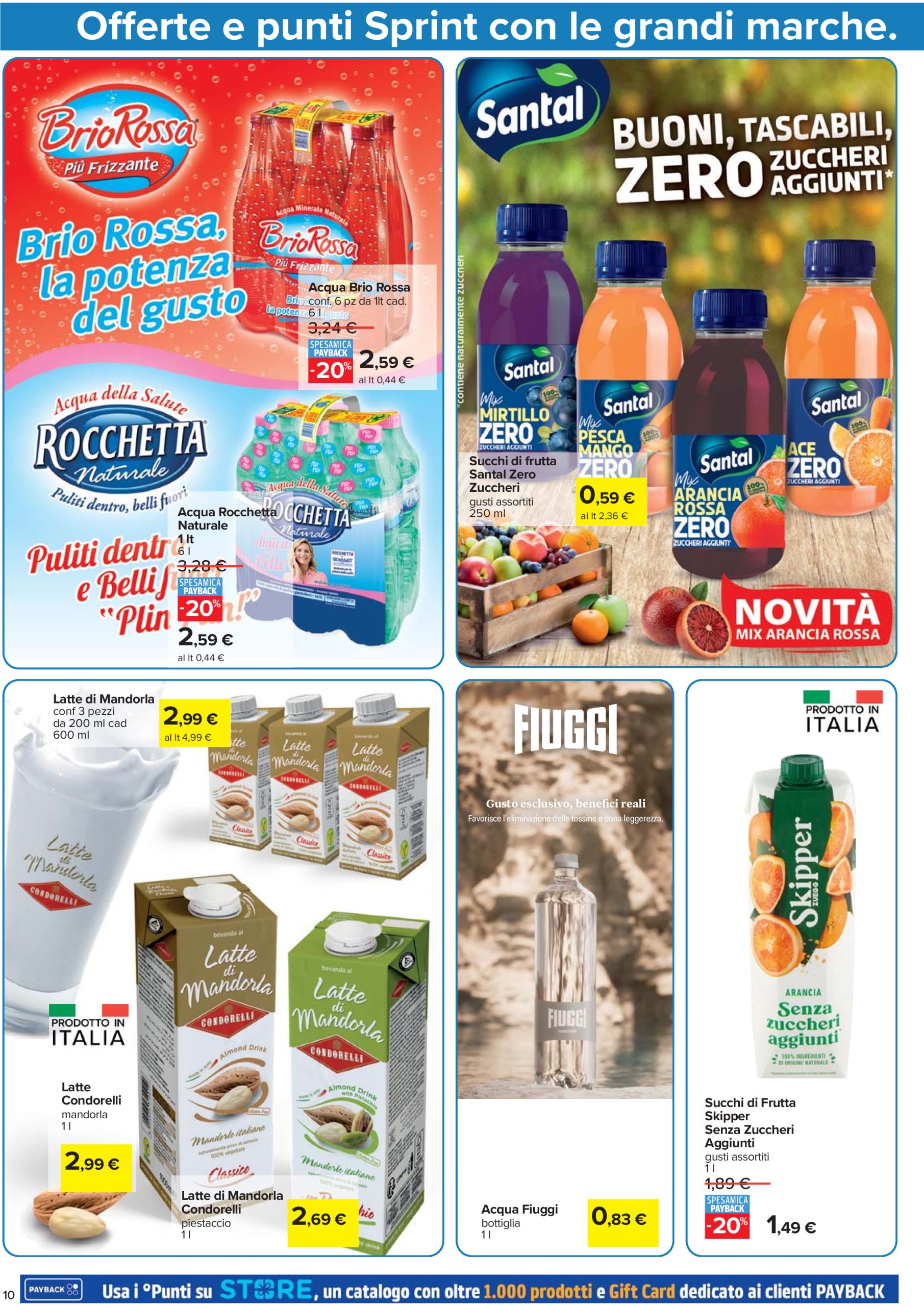 carrefour - Volantino Carrefour - Punti Sprint Payback valido dal 12/06 al 25/06 - page: 10