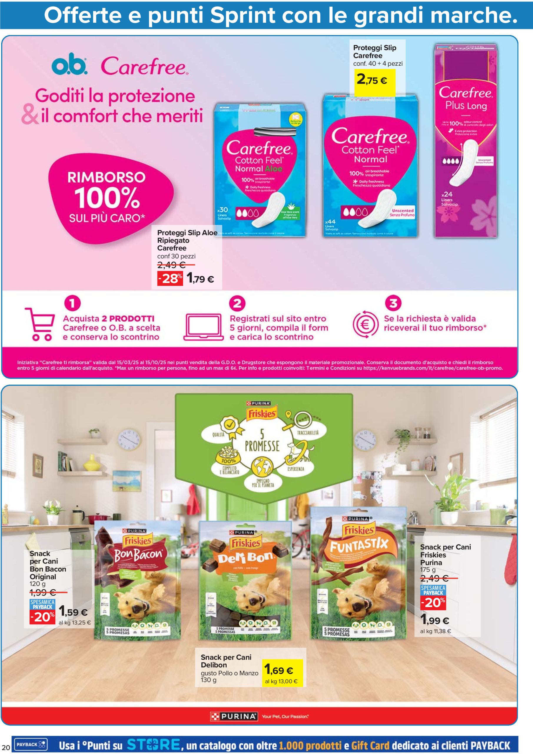 carrefour - Volantino Carrefour - Punti Sprint Payback valido dal 12/06 al 25/06 - page: 20